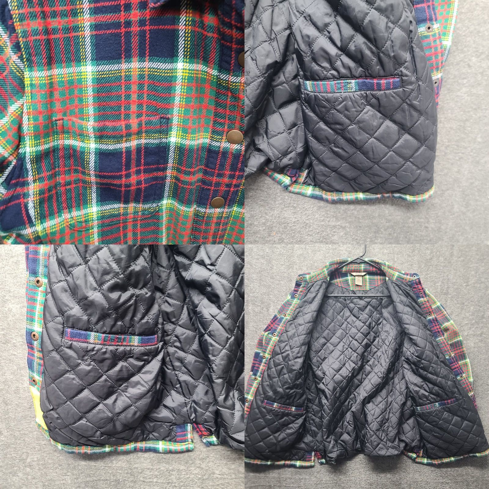 Vintage Duluth Trading Shirt Jacket Mens L Free Swingin Relaxed Fit Flannel Quilted Size US L / EU 52-54 / 3 - 8 Thumbnail