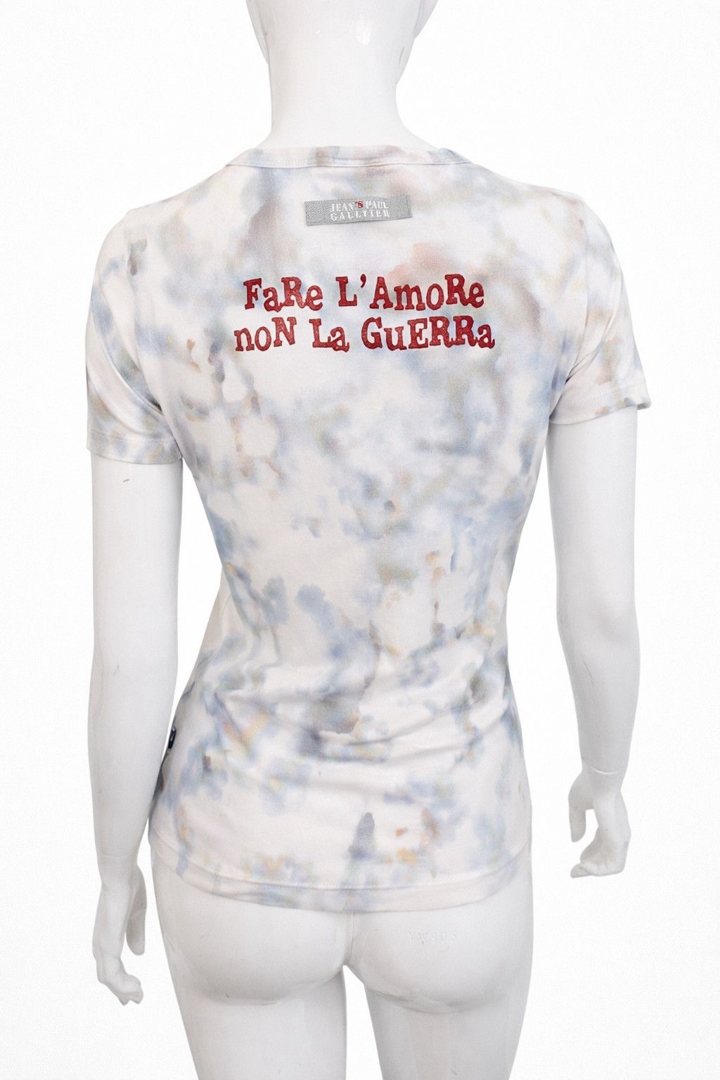 Jean Paul Gaultier Jean Paul Gaultier Make Love Not War Tie Dye Top Size M / US 6-8 / IT 42-44 - 2 Thumbnail