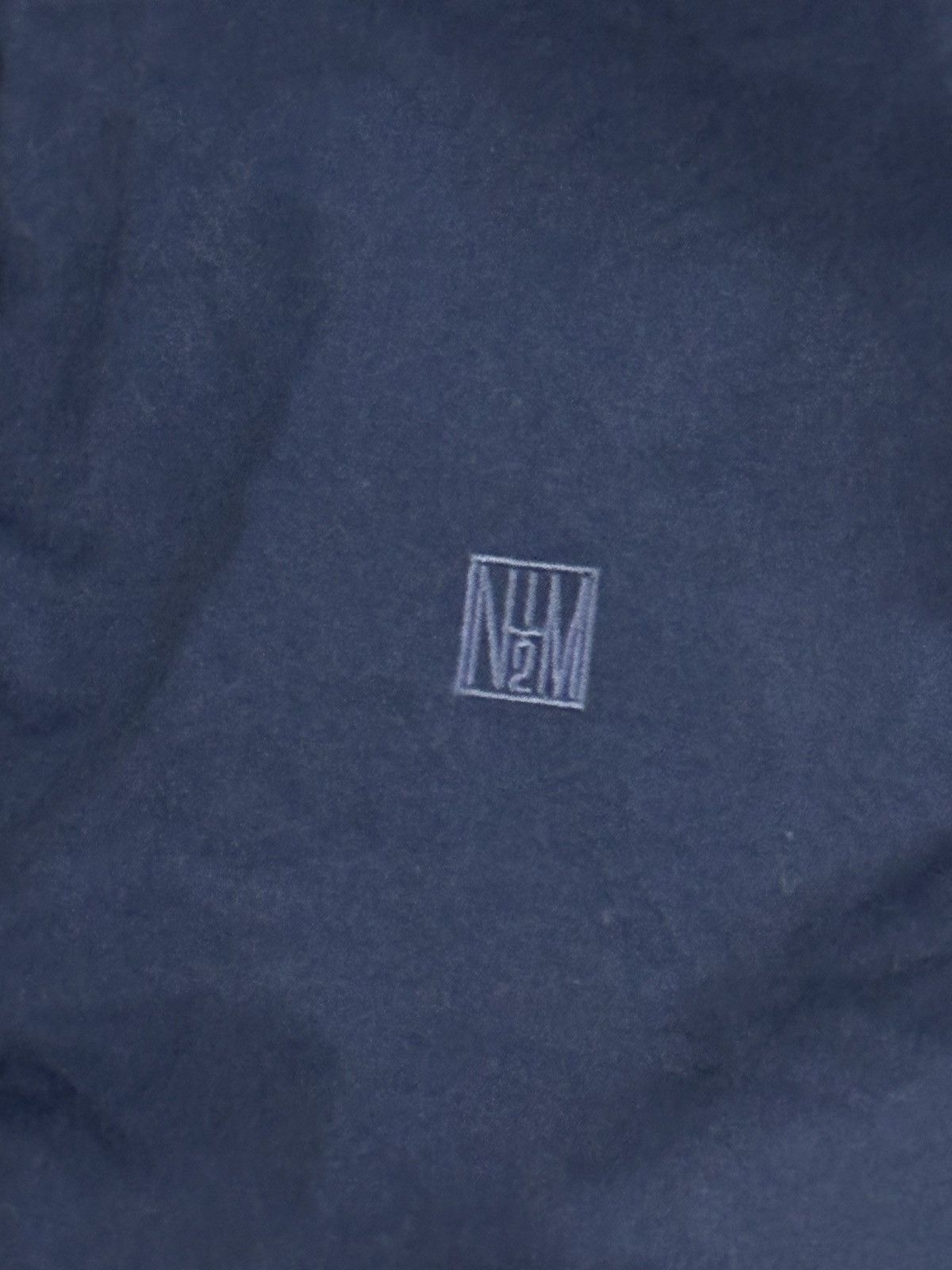 N.Hoolywood N.Hollywood 100% Cotton Blue Black Shirt Size US M / EU 48-50 / 2 - 4 Thumbnail