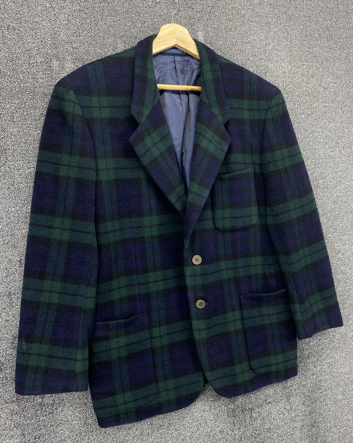 Christian Dior Monsieur Vintage Christian Dior Monsieur Shadow Plaids Coat Jacket Size US M / EU 48-50 / 2 - 2 Thumbnail