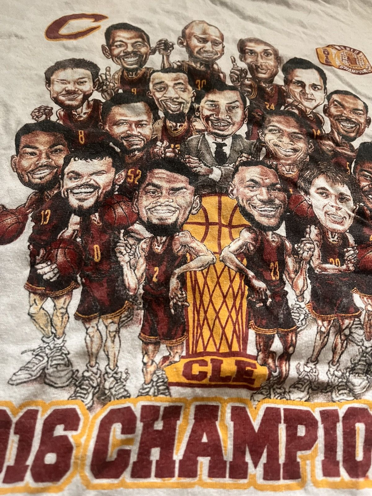Vintage Cleveland Cavaliers Tee Size US M / EU 48-50 / 2 - 3 Thumbnail