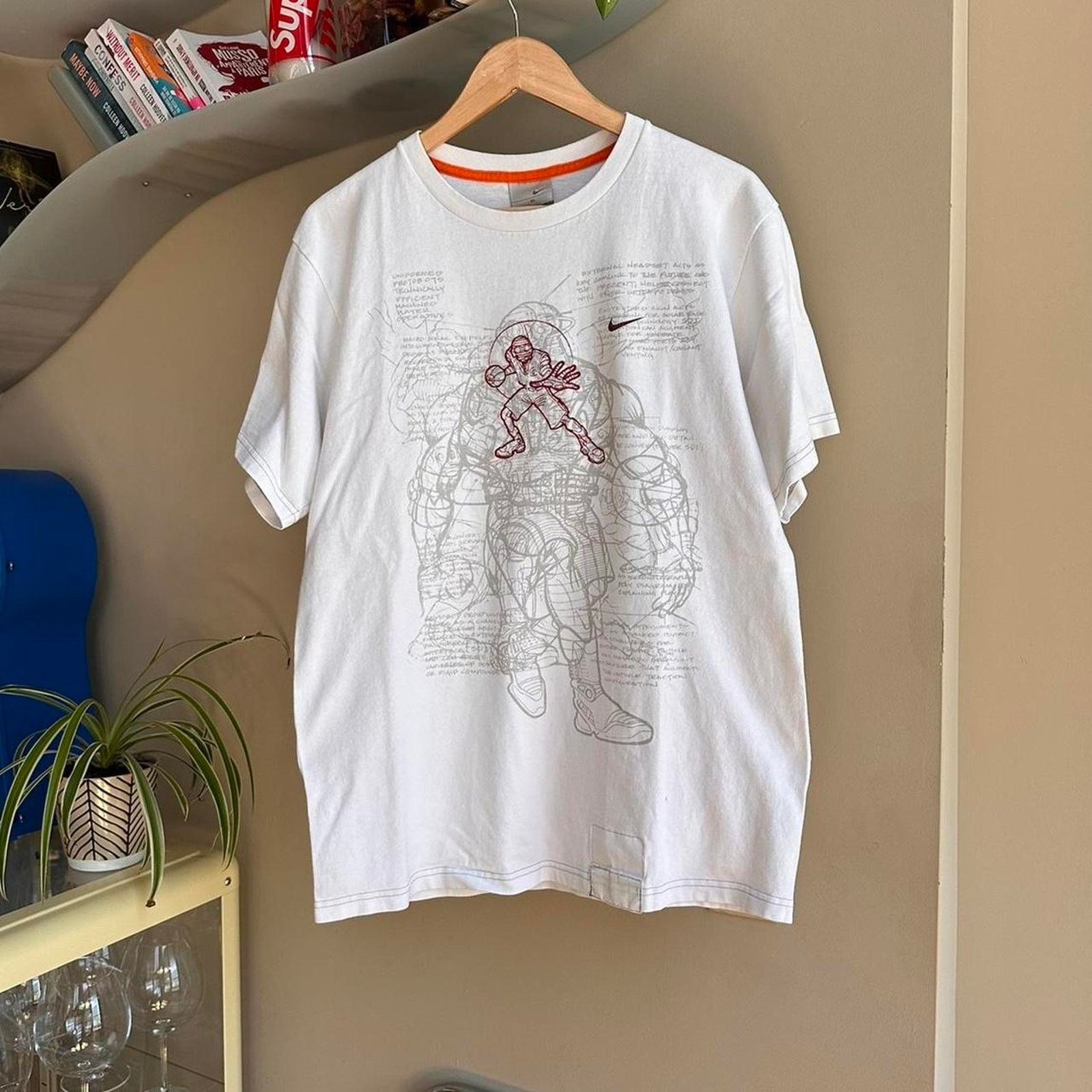 Nike × Vintage Vintage Nike Basketball Shirt Size US M / EU 48-50 / 2 - 1 Thumbnail