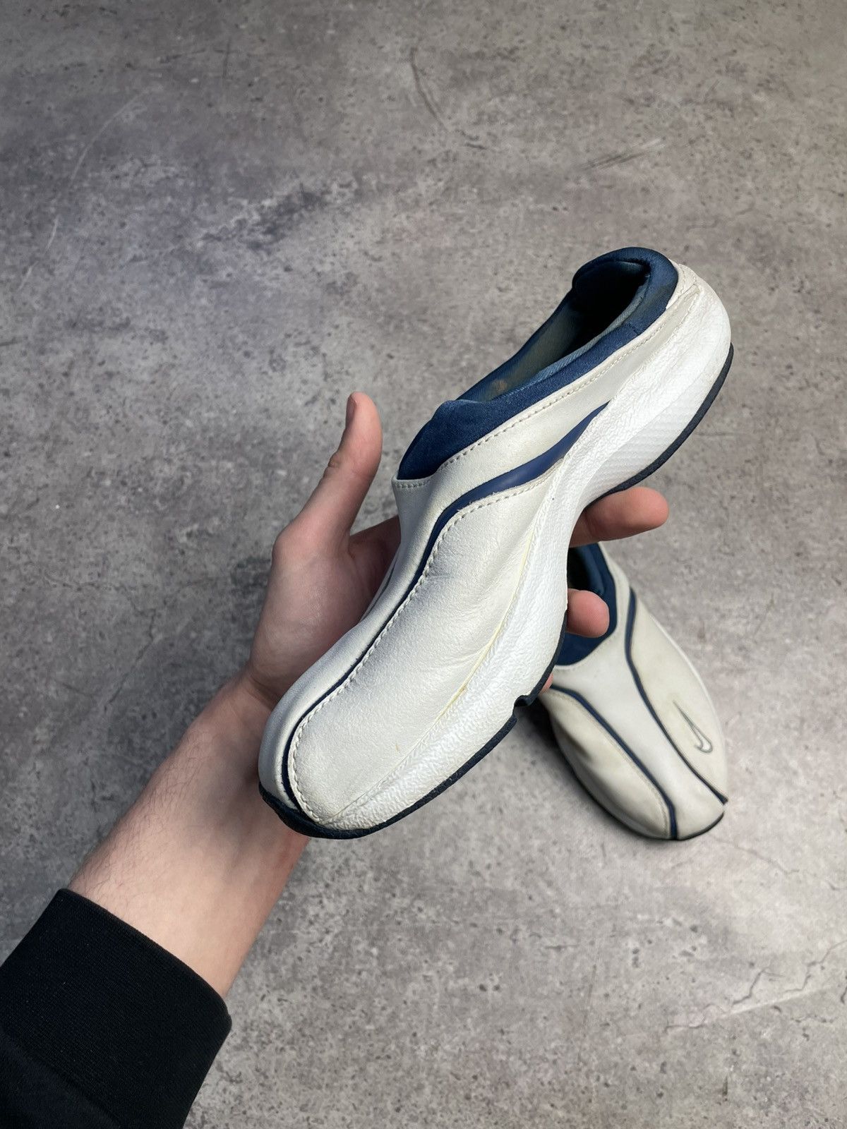 Nike Vintage 00s 2003 Nike Slip on moc Mules shoes Size US 6.5 / IT 36.5 - 4 Thumbnail