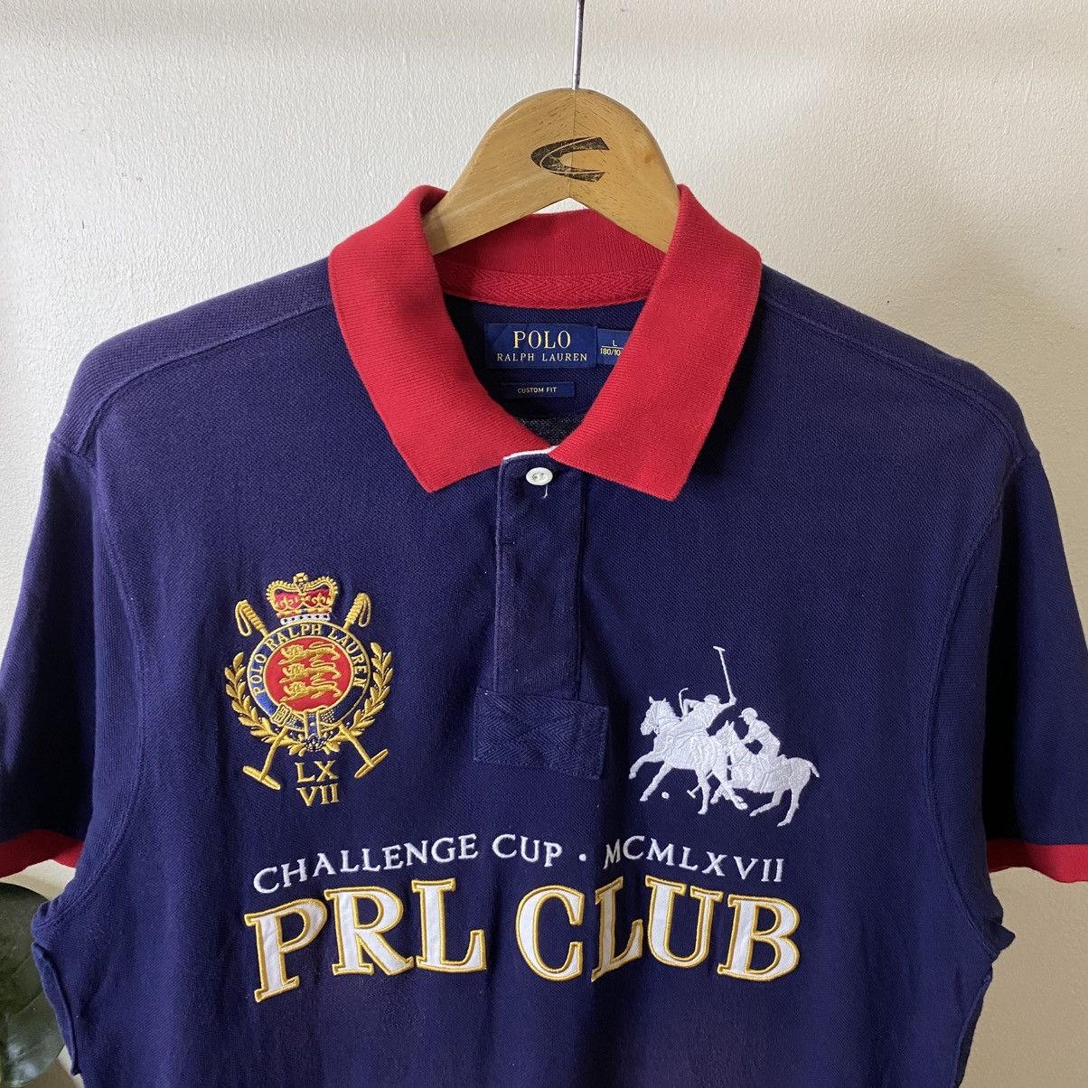Polo Ralph Lauren Vintage Polo RL Challenge Cup Chief Keef Polo T Shirt Size US L / EU 52-54 / 3 - 2 Thumbnail