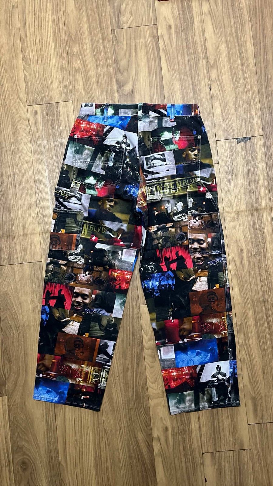 Supreme Supreme Nas and Dmx collage Double knee denim pant Size US 30 / EU 46 - 3 Thumbnail