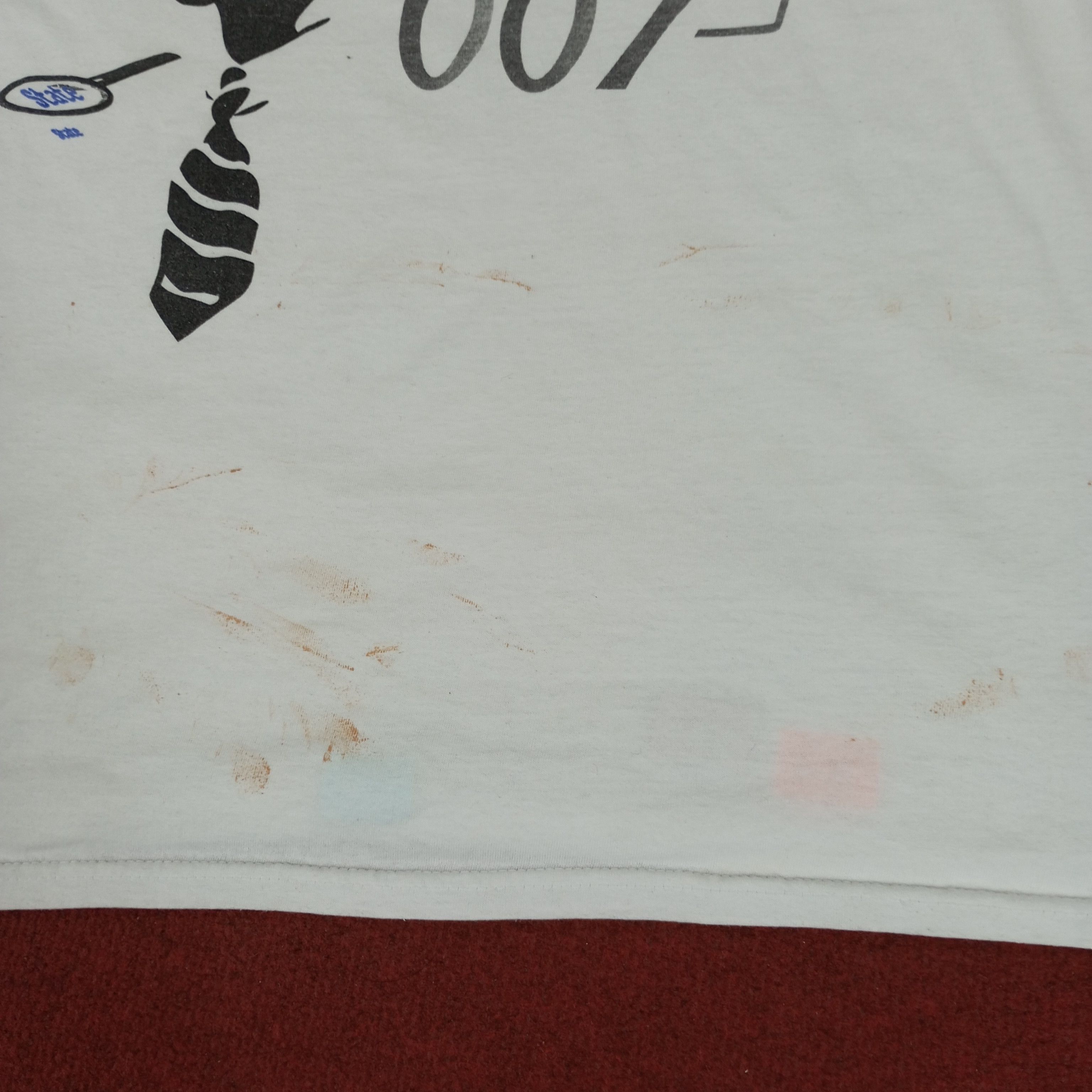 Vintage 007 James Bond Movie Style Parody Vintage Tshirt Size US XL / EU 56 / 4 - 9 Thumbnail