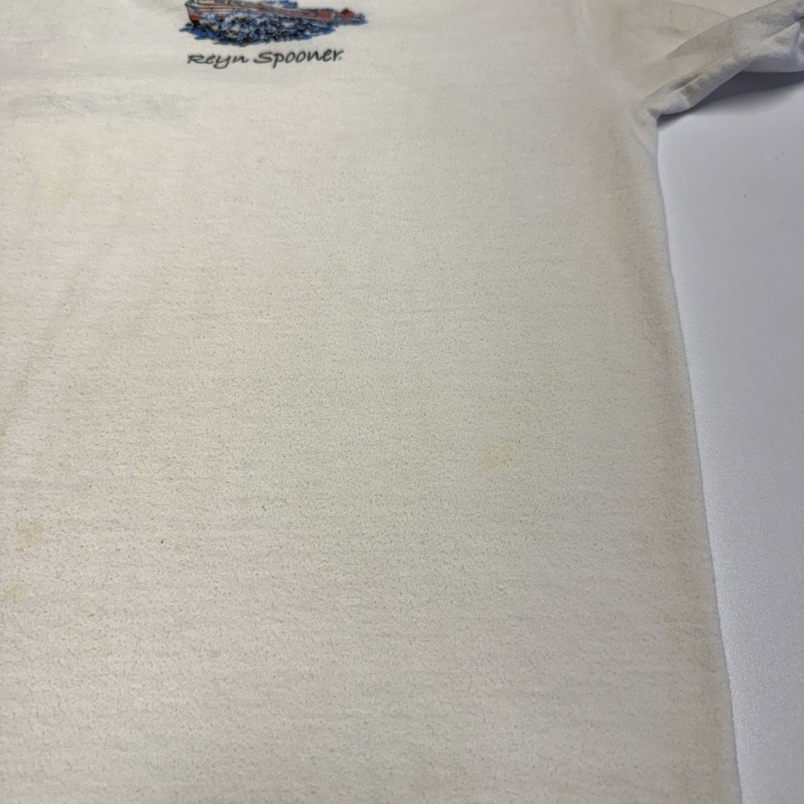 Reyn Spooner Vintage Reyn Spooner T Shirt Mens XL White Short Sleeve Beac Size US XL / EU 56 / 4 - 6 Thumbnail
