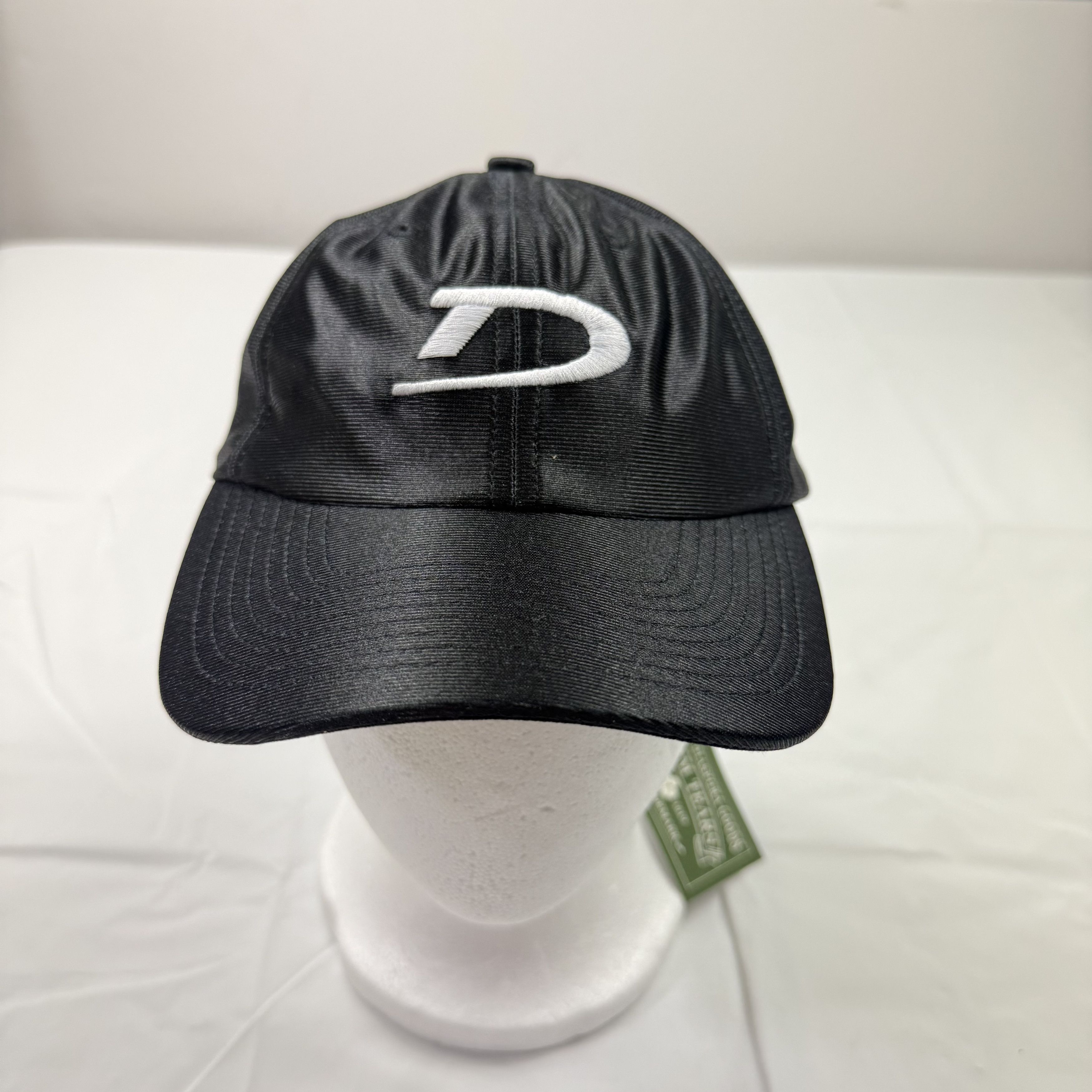 DENIM TEARS Denim Tears Black Embroidered D Logo Baseball Cap Hat Size ONE SIZE - 1 Thumbnail