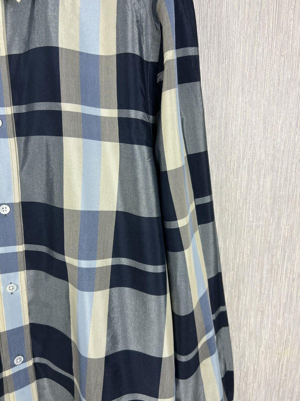 Acne Studios Acne Studios classic fit Jeffrey Mul Ch PSS16 checked shirt Size US L / EU 52-54 / 3 - 12 Thumbnail