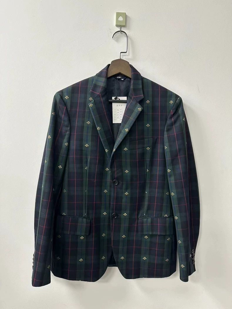 Gucci Gucci Full print little bee blazer 2501-Nextarrow Size 44R - 1 Thumbnail