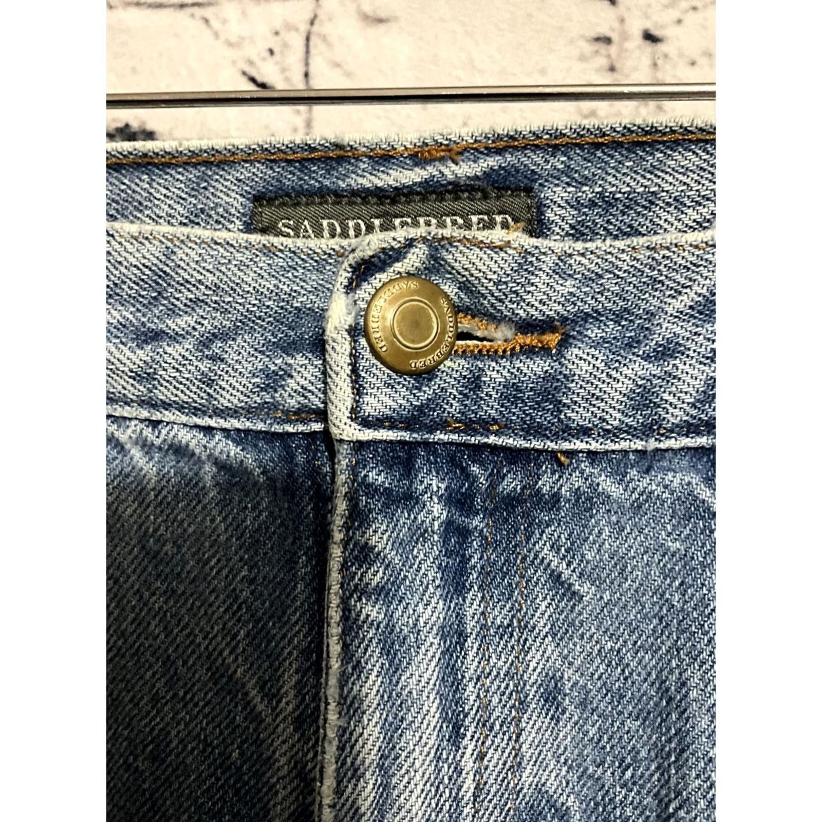 Vintage Saddlebred Classic Fit Jeans Men's 36W x 32L Blue Size US 36 / EU 52 - 5 Thumbnail