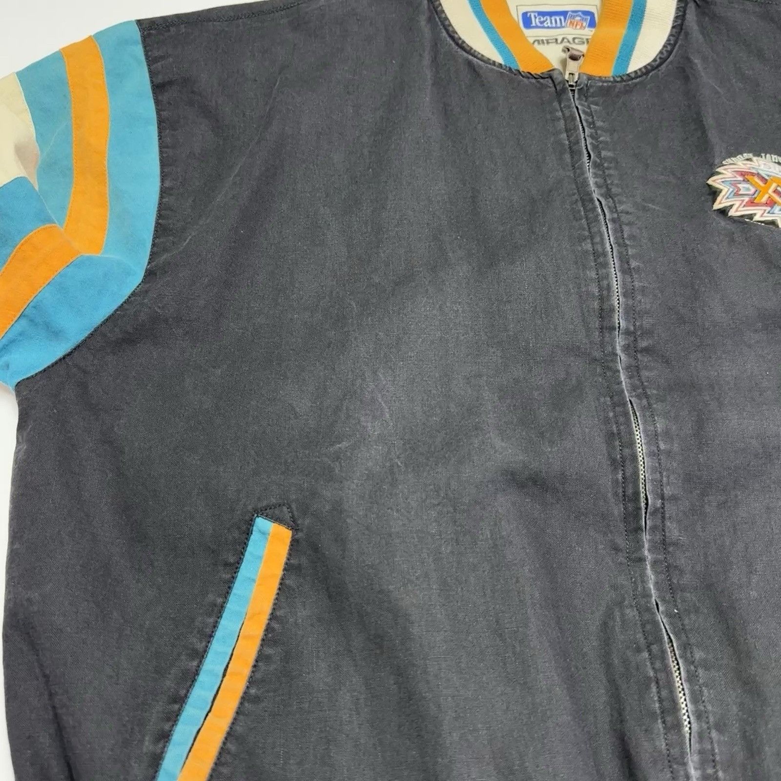 Mirage Vintage Superbowl XXX Reversible Jacket Mens 2XL 1996 90s Size US XXL / EU 58 / 5 - 5 Thumbnail