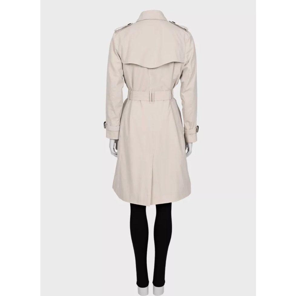 Burberry Burberry White Double-Breasted Trench Coat XL Size XL / US 12-14 / IT 48-50 - 3 Thumbnail