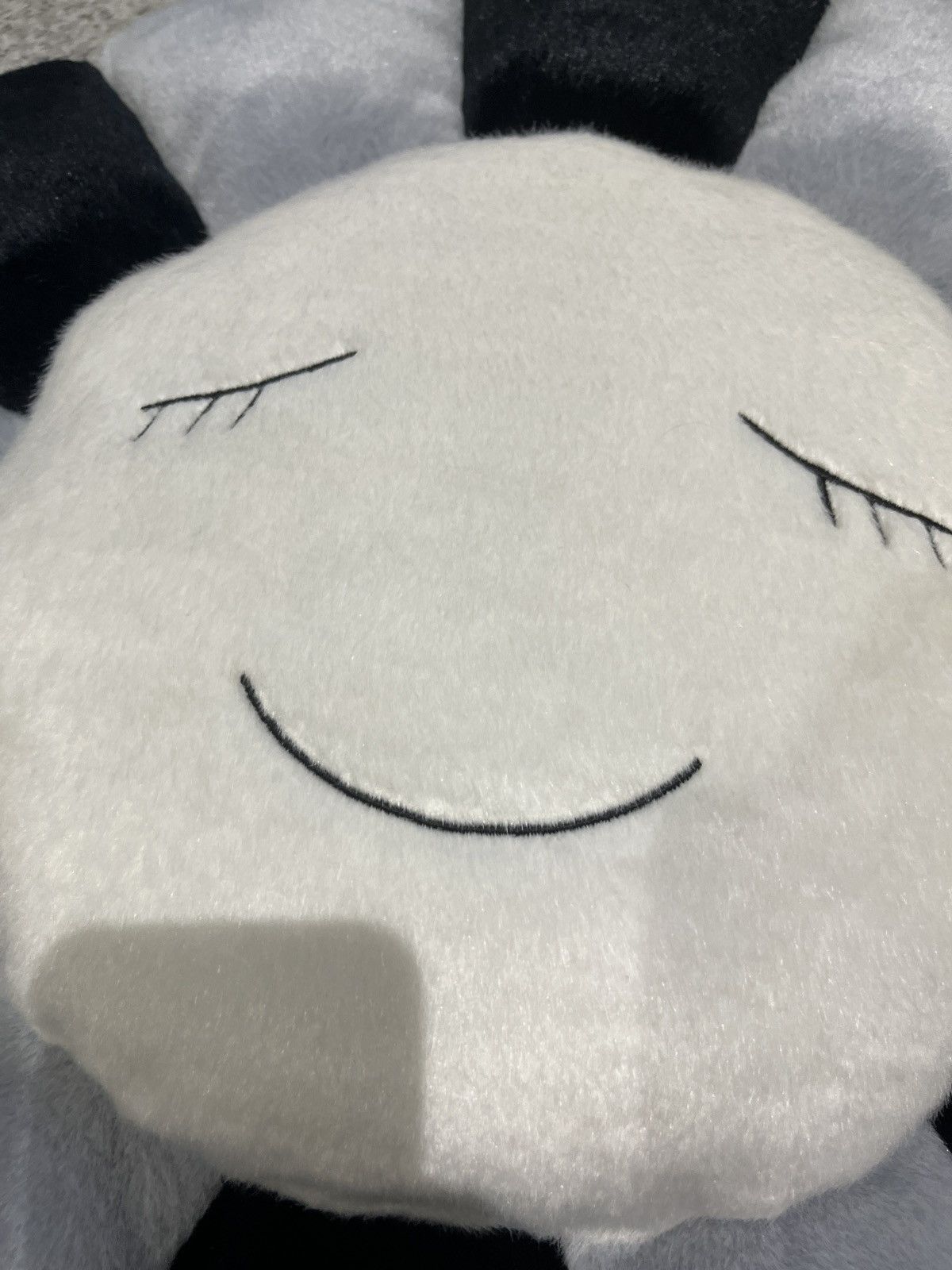 Takashi Murakami Takashi Murakami 60cm Grey black pillow cushion Size ONE SIZE - 8 Thumbnail