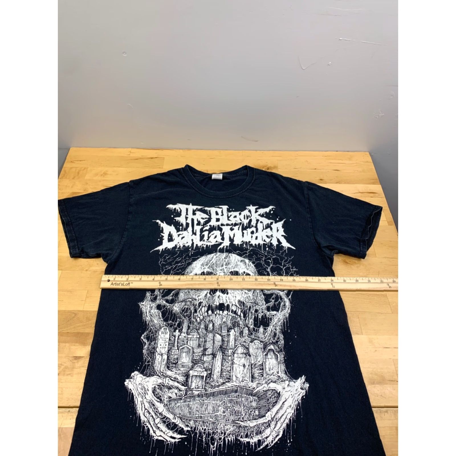 Gildan VINTAGE The Black Dahlia Murder into the Everblack Shirt Mens M TBDM Metal 11544 Size US M / EU 48-50 / 2 - 6 Thumbnail