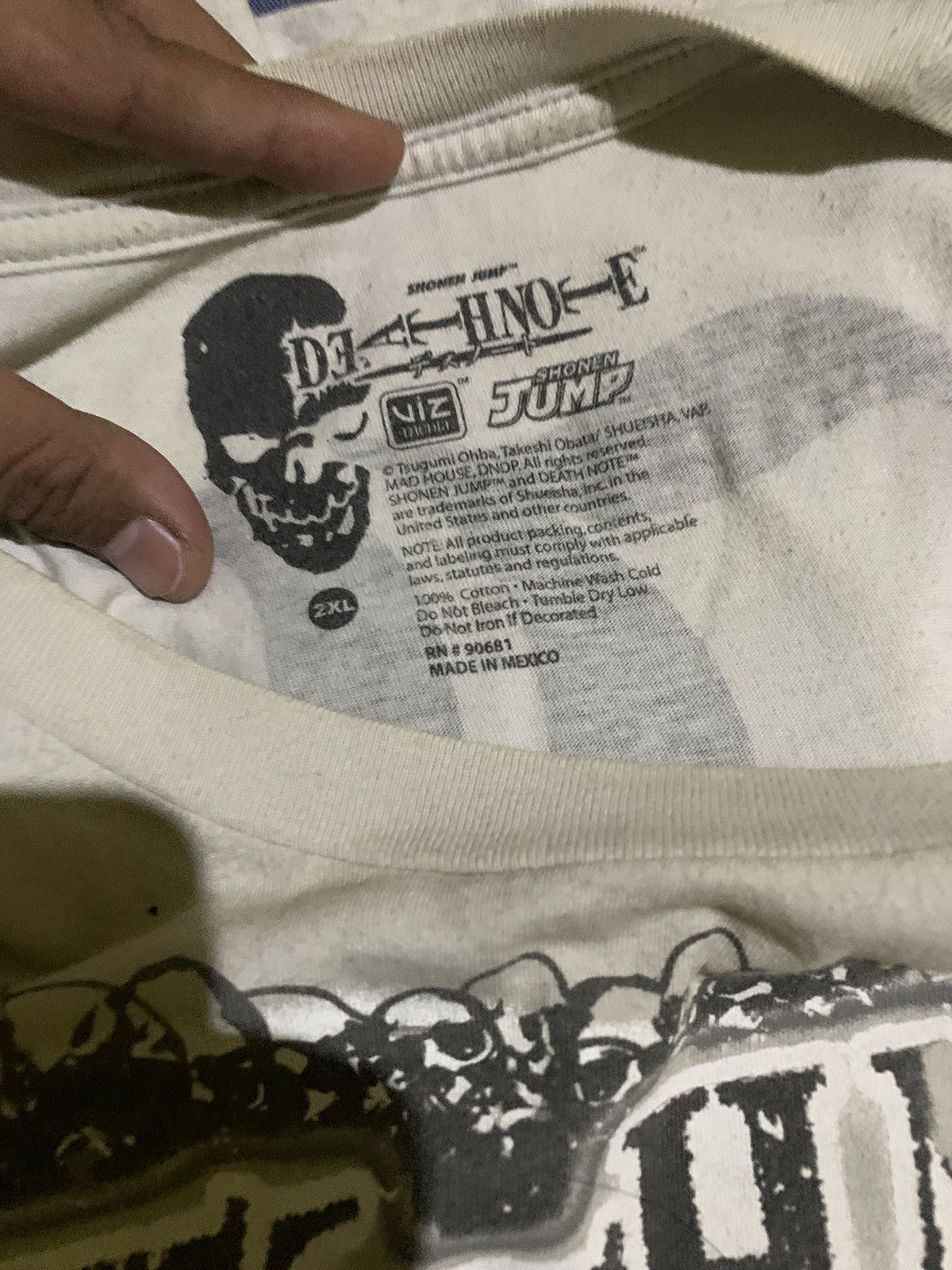 Anime × Japanese Brand × Vintage EXTREME RARE T-shirt DEATH NOTE L ANIME VINTAGE Size US XXL / EU 58 / 5 - 3 Thumbnail