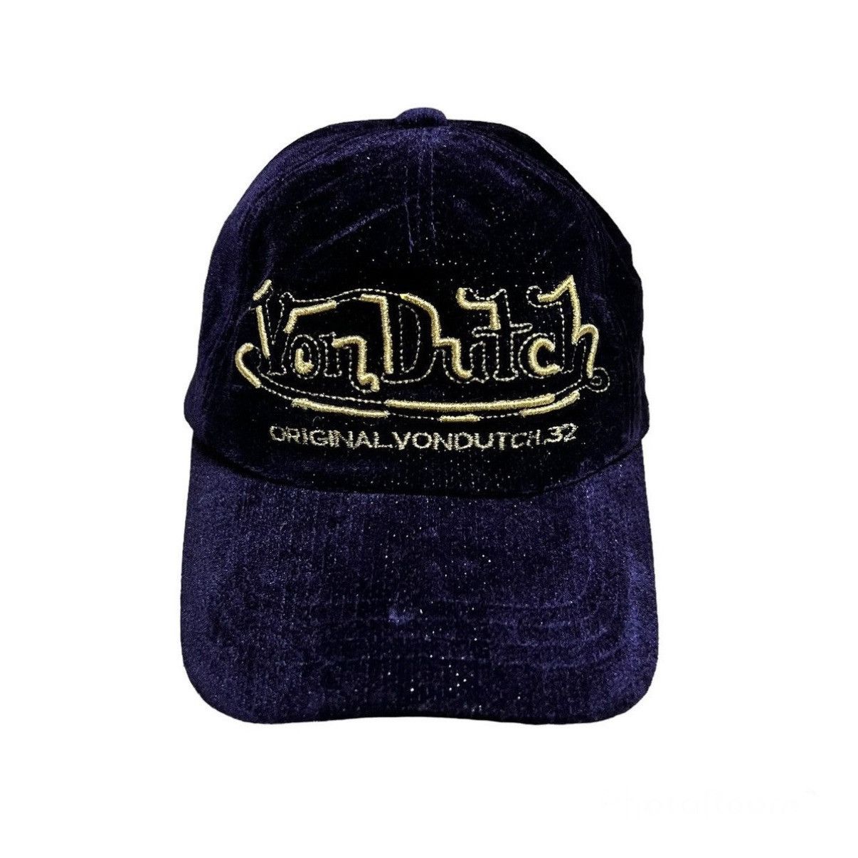 Von Dutch Von Dutch Big Logo Cap Distressed Style Size ONE SIZE - 2 Thumbnail