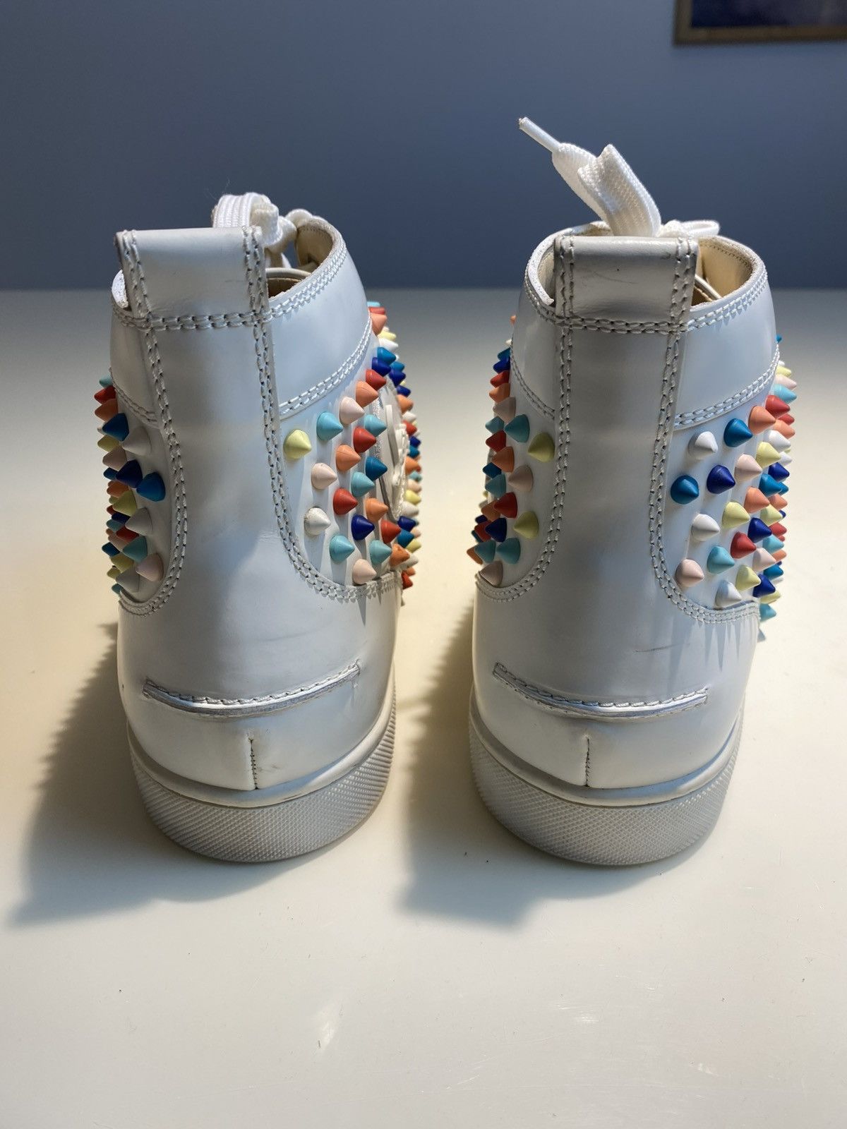 Christian Louboutin Christian Louboutin Louis Multicolor Spike Sneakers Size 44 Size US 11 / EU 44 - 6 Thumbnail