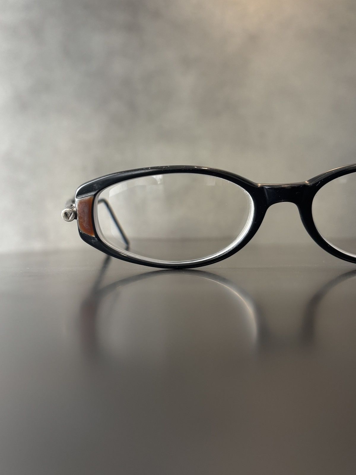 Vogart 1990s VOGART by Police Eyeglasses Frames Vintage Made Italy Size ONE SIZE - 5 Thumbnail