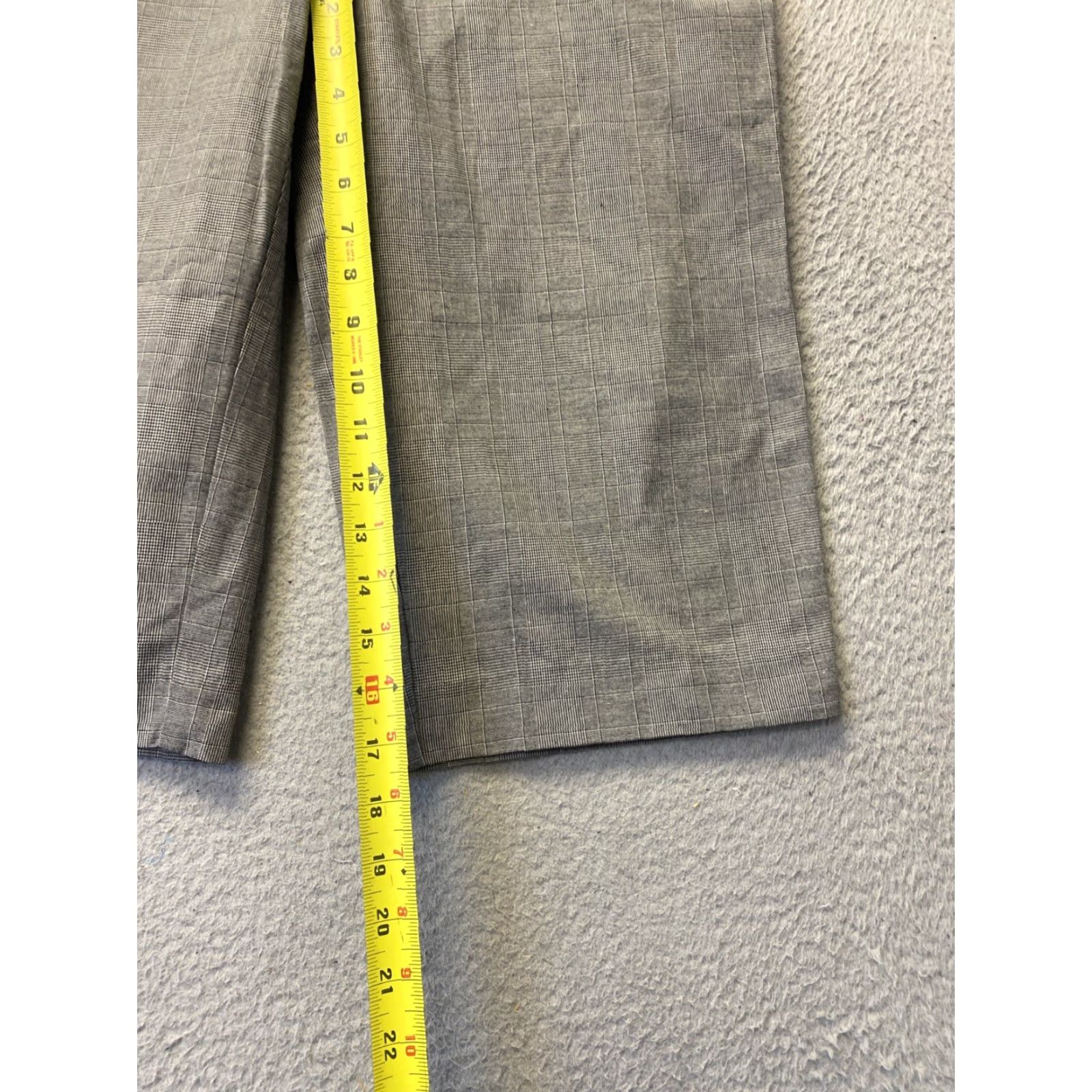 Gap Gap gray Capri pants size 8 pockets Cotton Glenn Plaid /160-20 Size 30" / US 8 / IT 44 - 4 Thumbnail