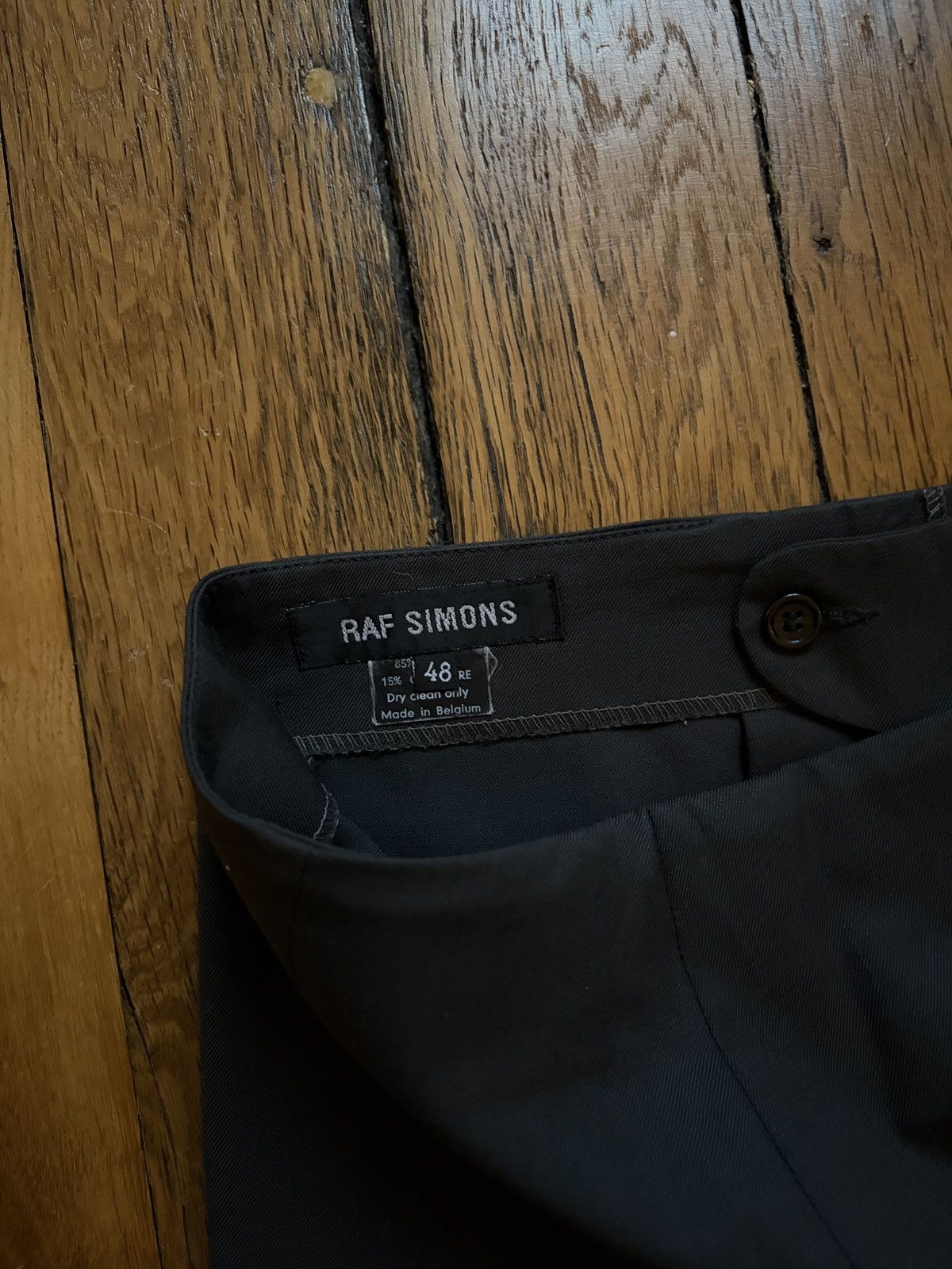 Raf Simons 1999 Raf Simons Kinetic Youth Cashmere Pants Size US 32 / EU 48 - 5 Thumbnail