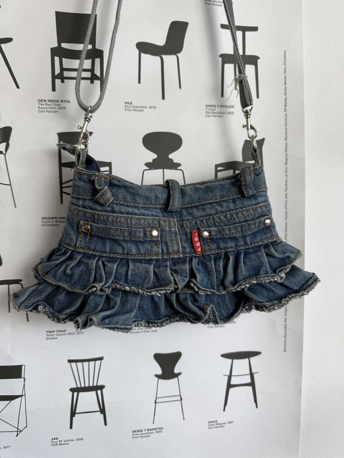 Miss Sixty Vintage y2k like Miss Sixty shoulder denim bag avantgarde usa Size ONE SIZE - 3 Thumbnail