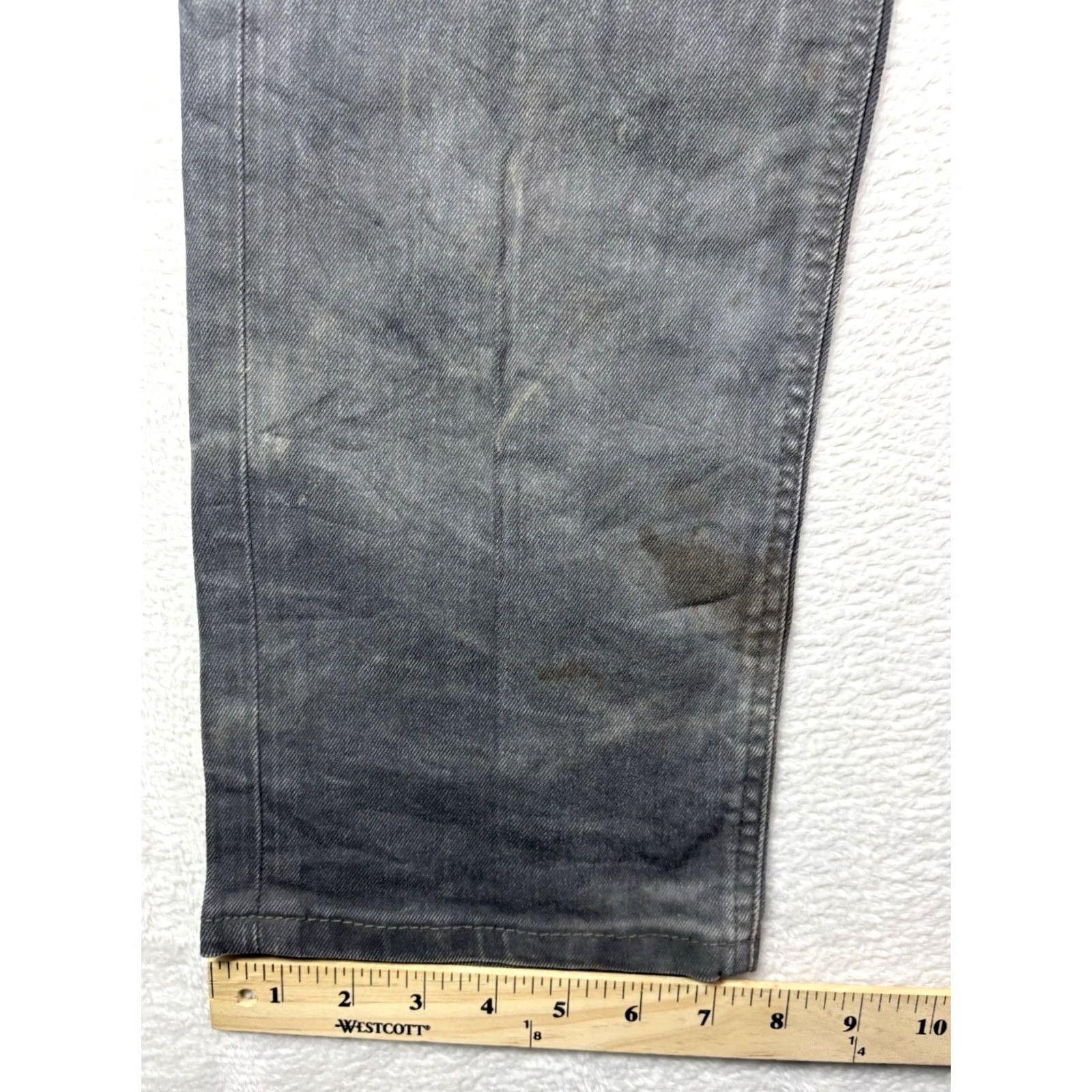 Levi's Levi's 541 Jeans Mens 34x32 Gray Athletic Taper Denim Pants Casual Size US 34 / EU 50 - 5 Thumbnail