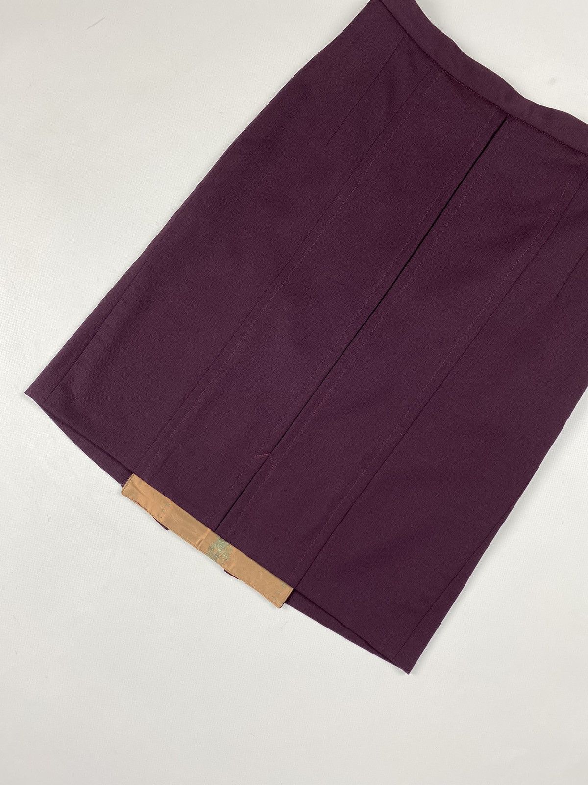 Vintage JPG Jean Paul Gaultier Classique vintage ladies wool skirt Size 32" / US 10 / IT 46 - 5 Thumbnail
