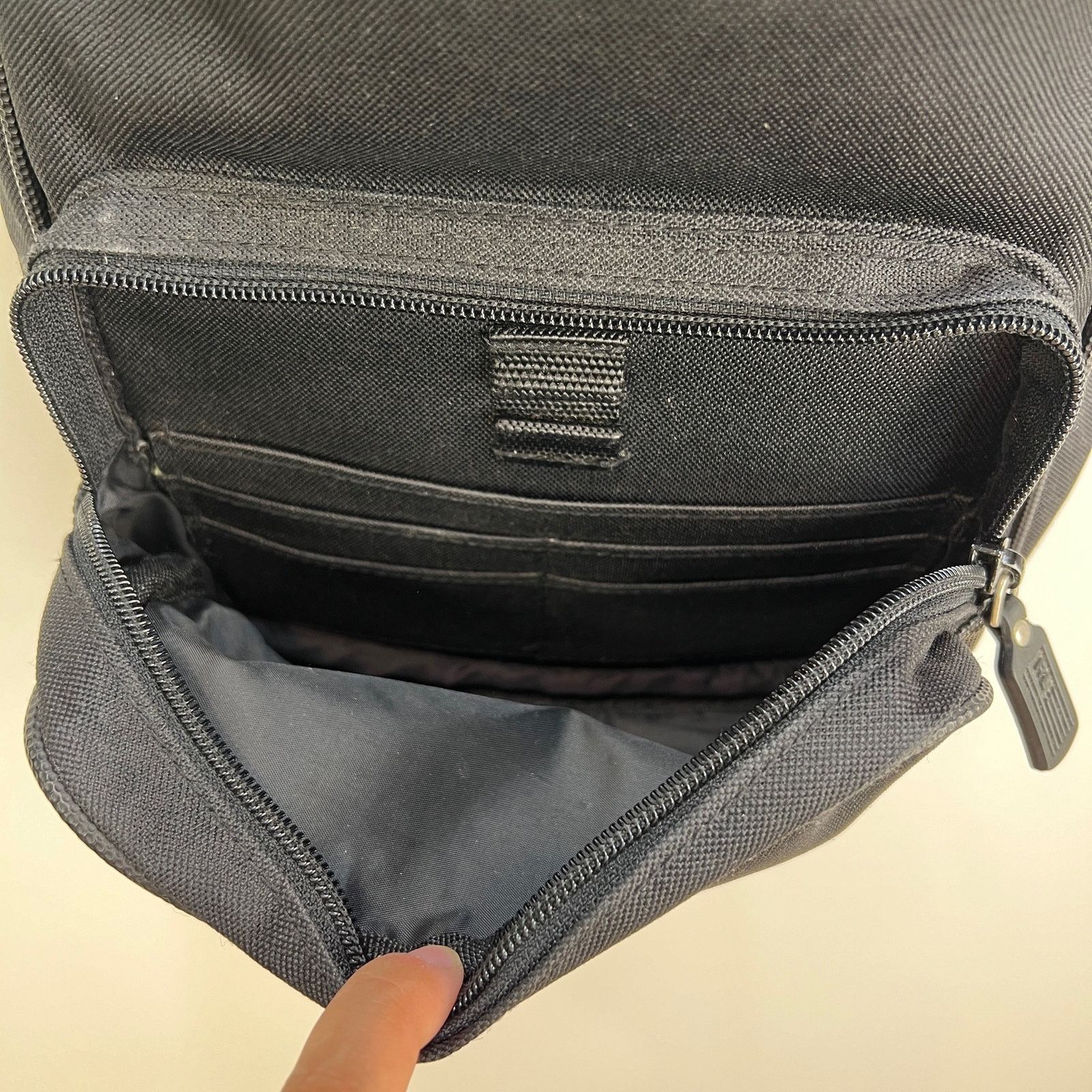 Polo Ralph Lauren × Vintage Ralph Lauren Polo Jeans Co. Vintage 90s Flap Crossbody Black Size ONE SIZE - 6 Thumbnail