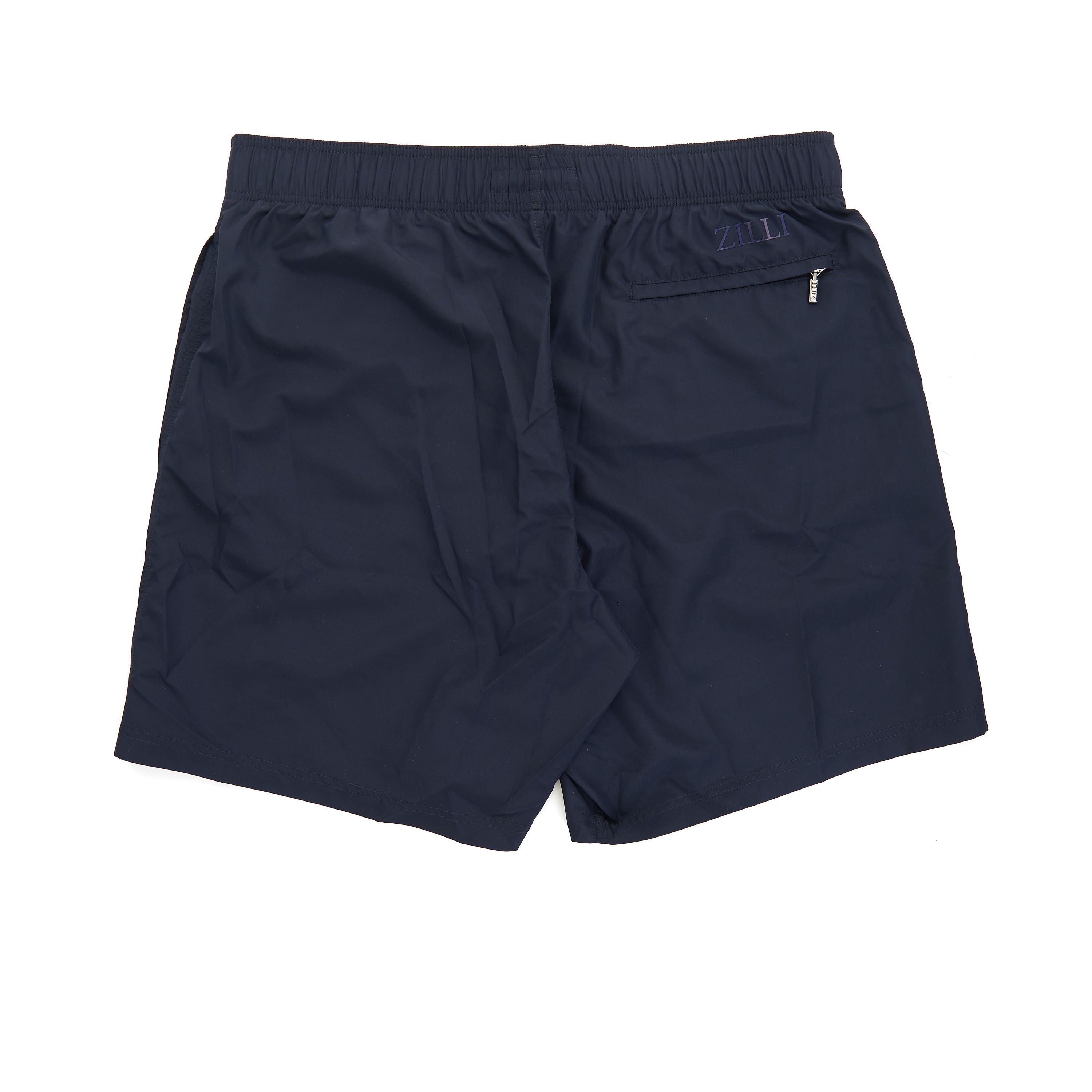 Zilli Dark Navy Monochrome Swim Shorts Size US 30 / EU 46 - 2 Thumbnail