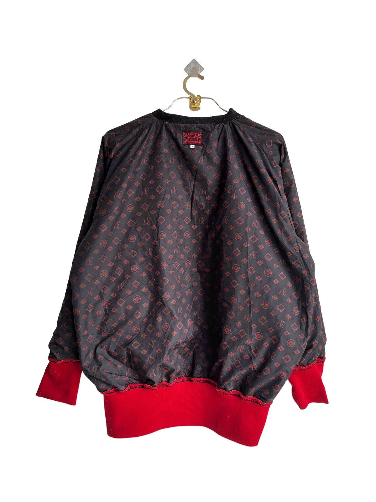 Evisu Y2K Evisu LV Monogram Jacquard Daicock Pocket Quilt Bomber Size US L / EU 52-54 / 3 - 3 Thumbnail