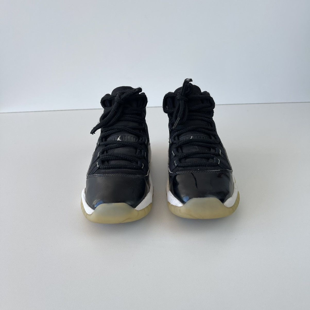 Jordan Brand Nike Air Jordan 11 Retro Jubilee GS 20 Hi-Top Shoes Black Size US 6 / IT 36 - 3 Thumbnail