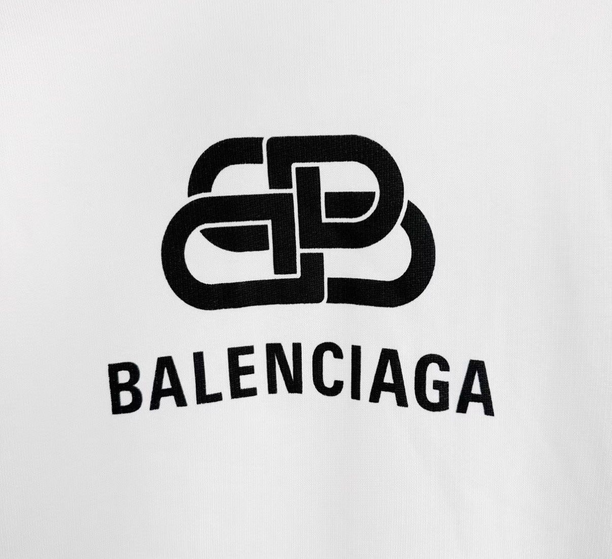 Balenciaga Balenciaga White Chest Letter Print Logo Hoodie K12 Size XS / US 0-2 / IT 36-38 - 5 Thumbnail
