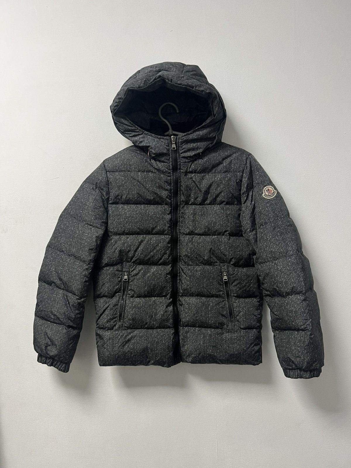 Moncler Moncler Puffer Jacket White Big Logo Size US XS / EU 42 / 0 - 1 Thumbnail