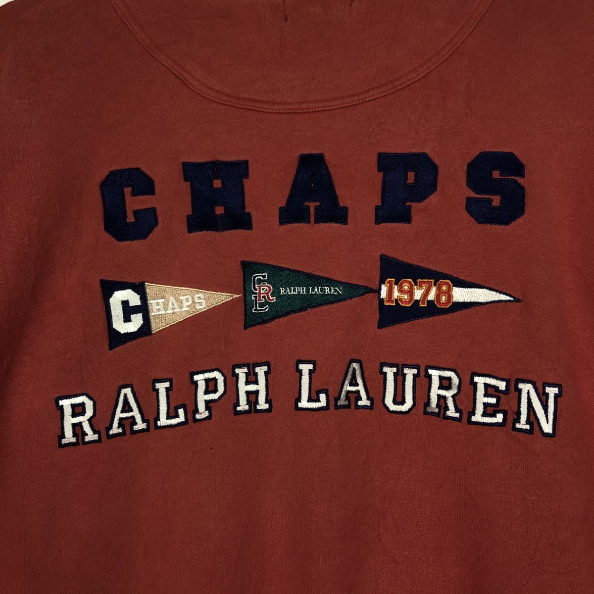 Chaps Ralph Lauren 📌Vintage Sweatshirt Crewneck Chaps Ralph Lauren Big Logo Size US L / EU 52-54 / 3 - 13 Thumbnail