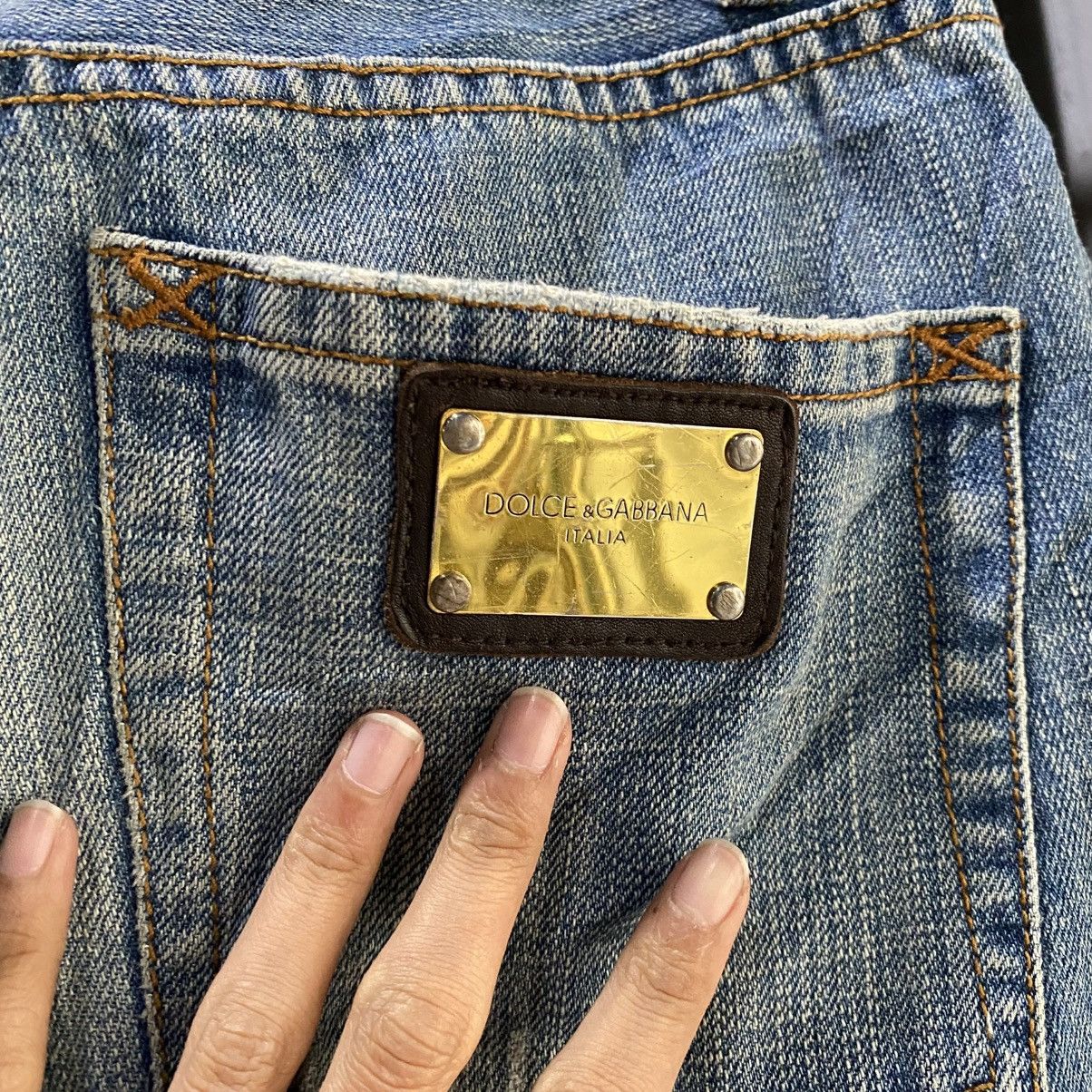 Dolce & Gabbana Vintage Y2K Dolce & Gabbana Straight Cut Denim Jeans Size US 36 / EU 52 - 6 Thumbnail