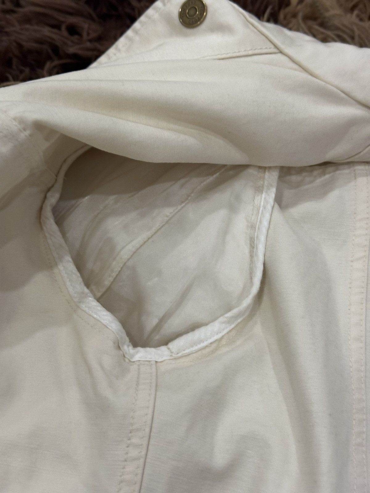Tom Ford TOM FORD White Cotton-Twill Utility Jacket Size US L / EU 52-54 / 3 - 11 Thumbnail