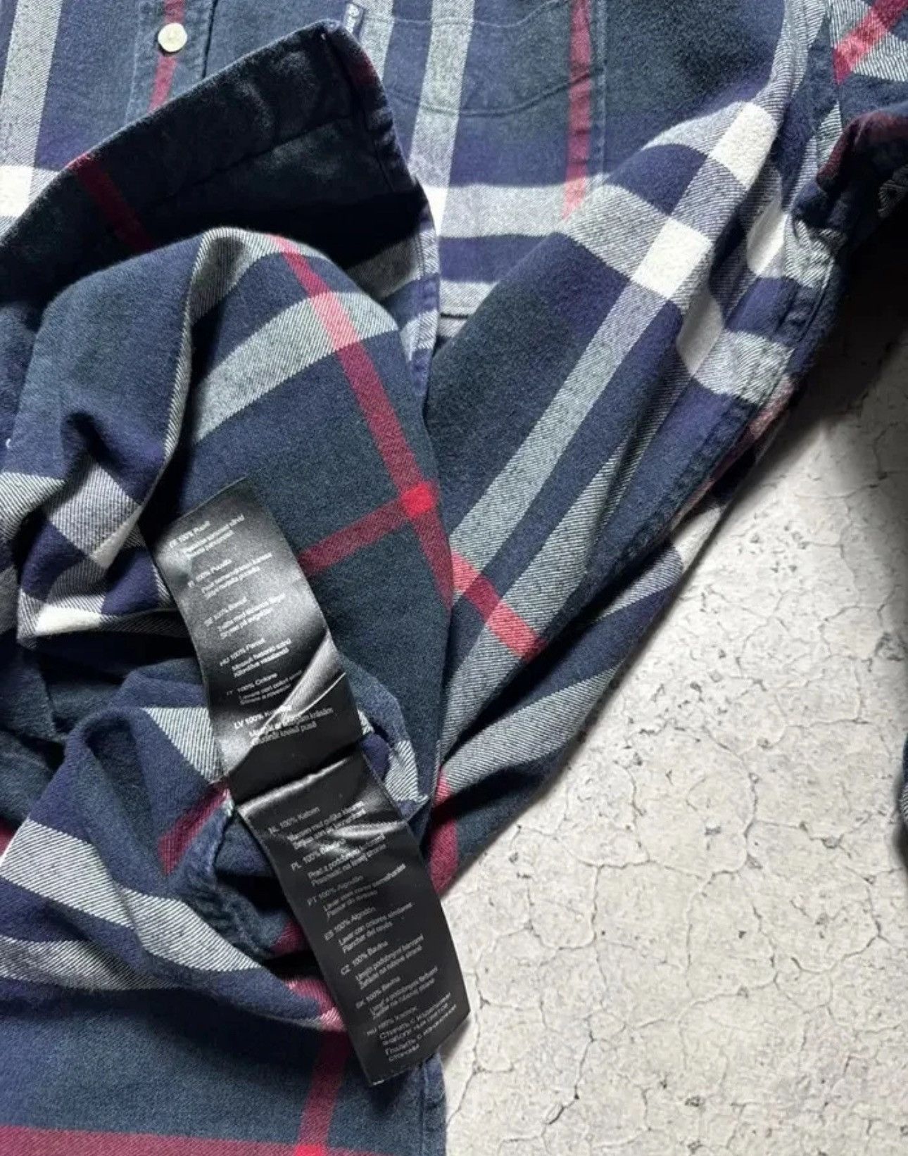 Barbour Barbour Checked Flannel Button Up Shirt Jacket Size XXI Size US XXL / EU 58 / 5 - 6 Thumbnail