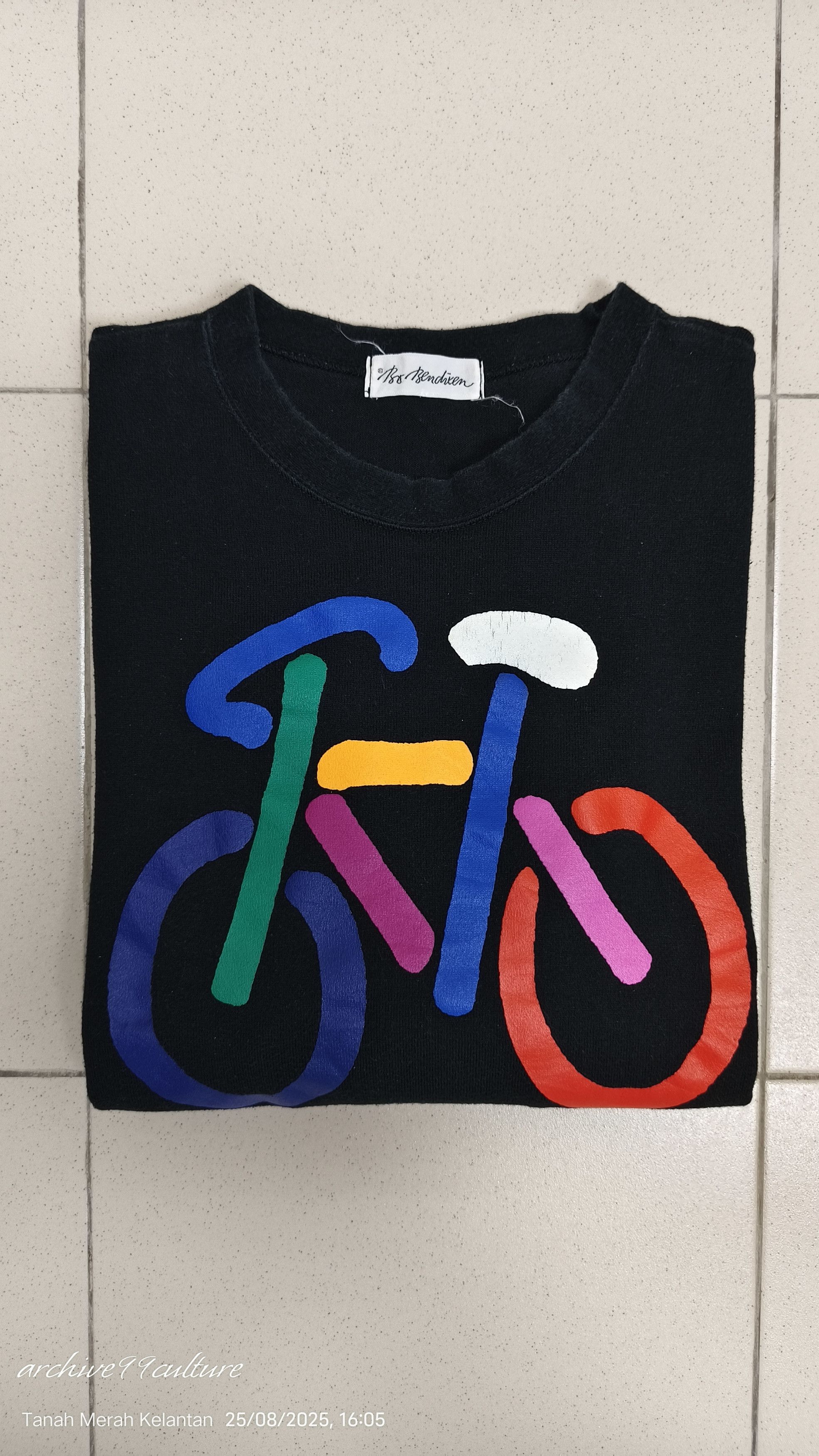 Other Vintage 90's Bo Bendixen Big cycling Racing graphic shirt Size US S / EU 44-46 / 1 - 12 Thumbnail