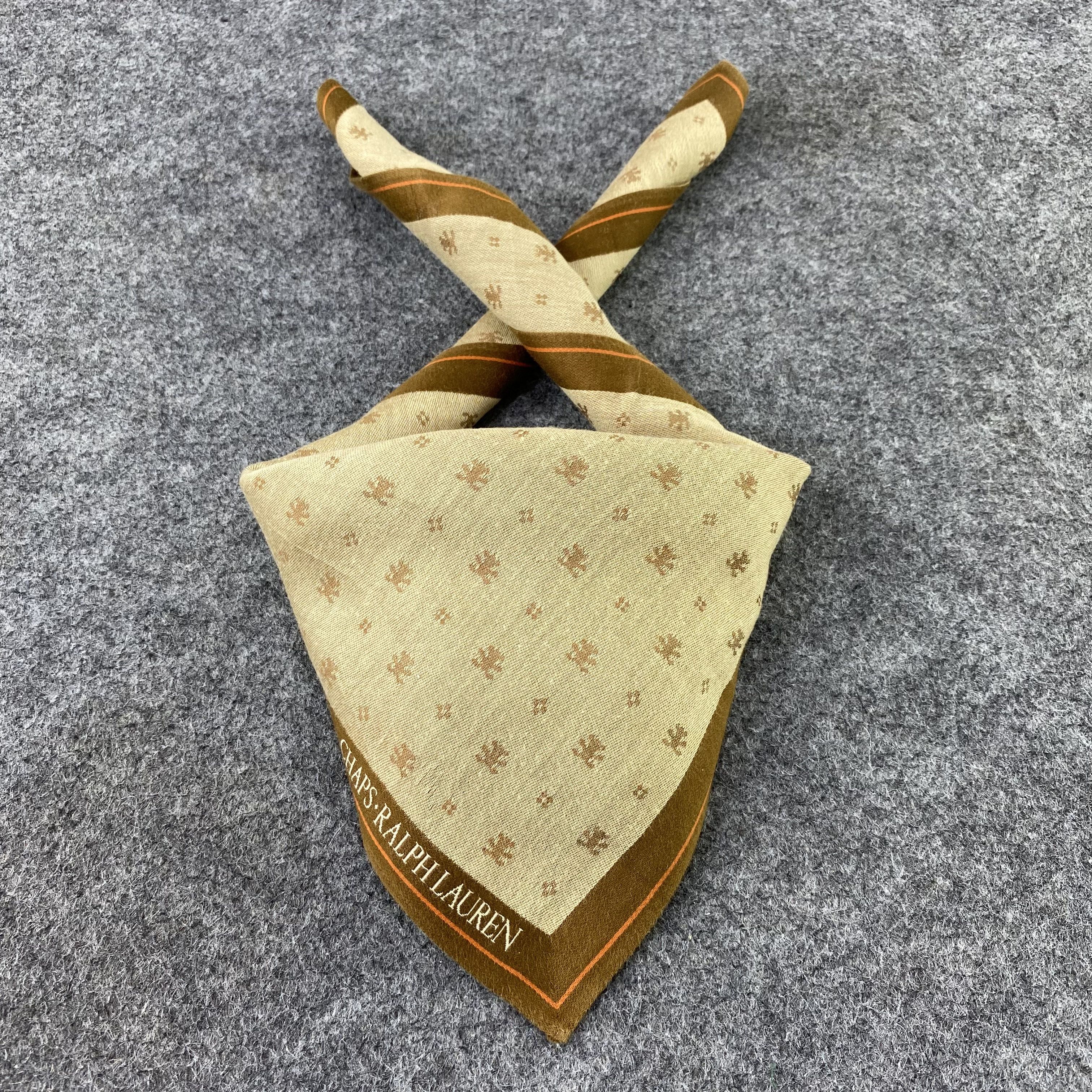 Chaps Ralph Lauren × Designer Chaps Ralph Lauren Handkerchief / Bandana / Neckerchief-B782 Size ONE SIZE - 2 Thumbnail