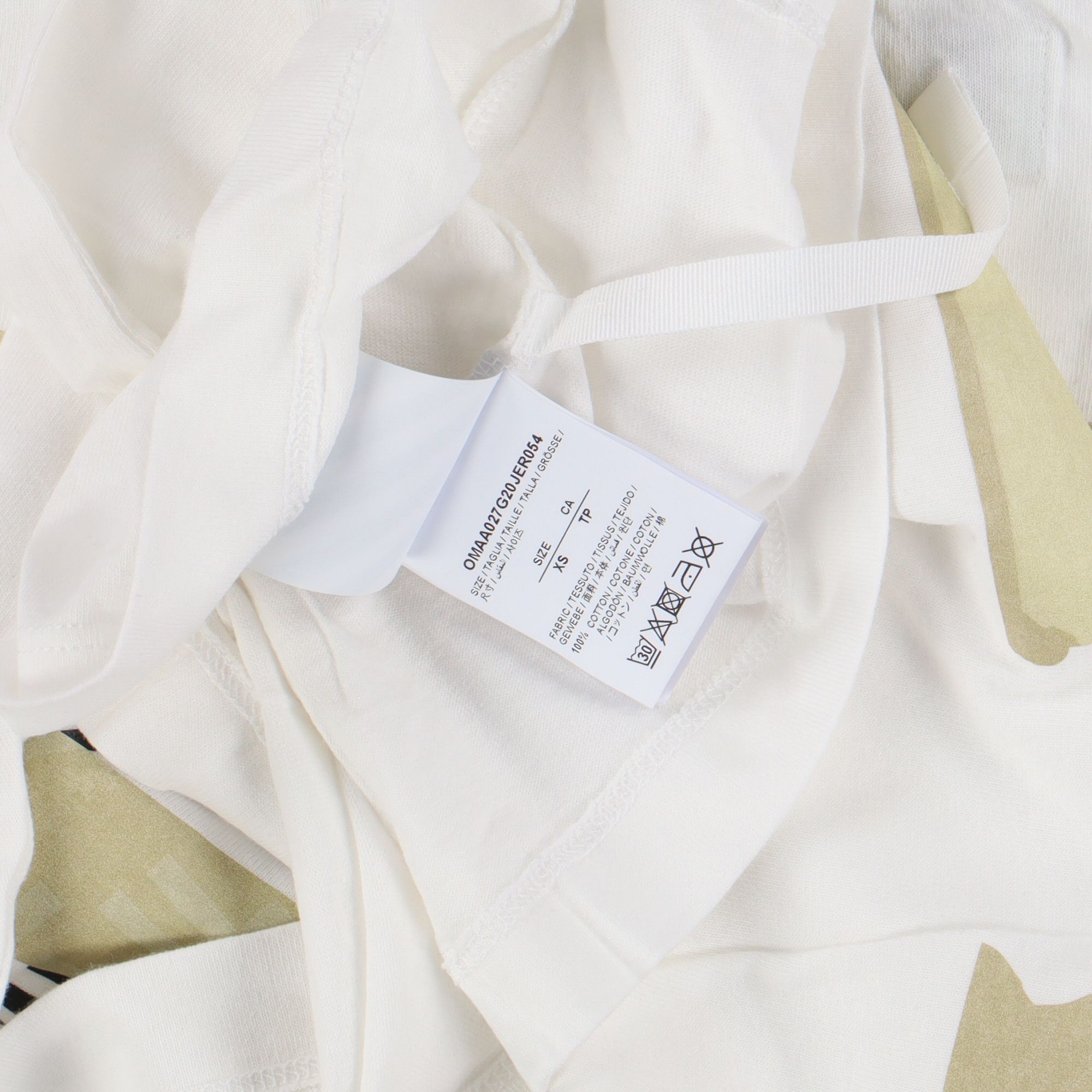 Off-White White Tape Arrows Logo T-Shirt Size US XS / EU 42 / 0 - 8 Thumbnail