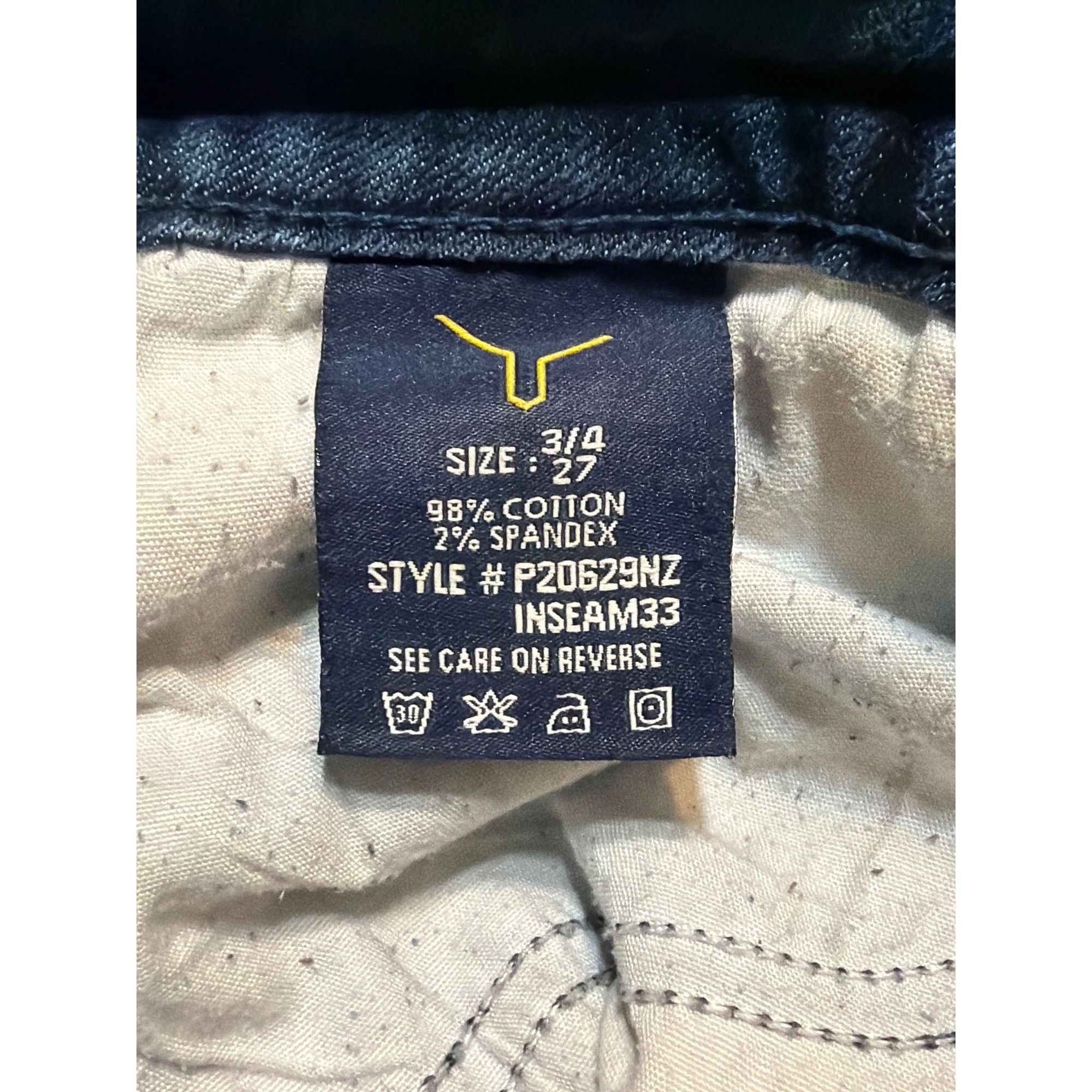 Other Vigoss Studio New York Skinny Jeans Dark Wash Denim 2 Button Size 27" / US 4 / IT 40 - 6 Thumbnail