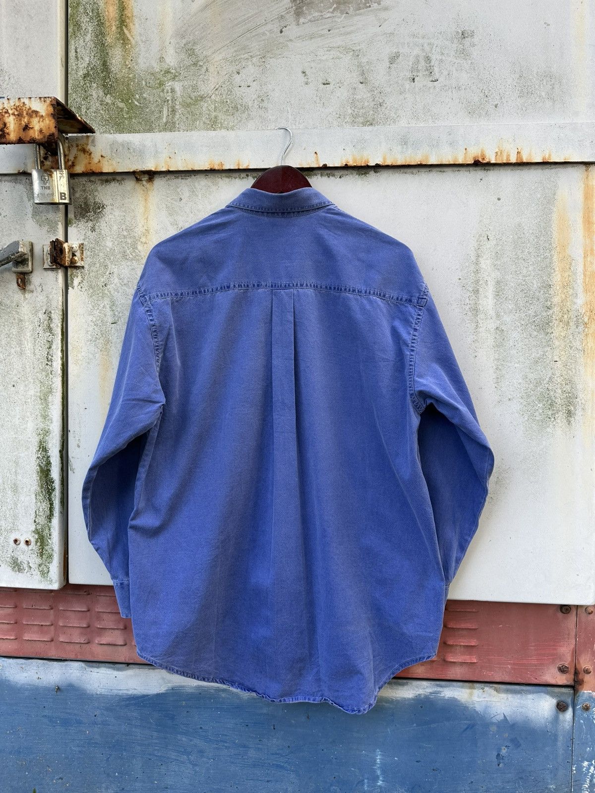 MCM 👹MCM Legare Washed Button Down Long Sleeves Shirt Size US L / EU 52-54 / 3 - 5 Thumbnail