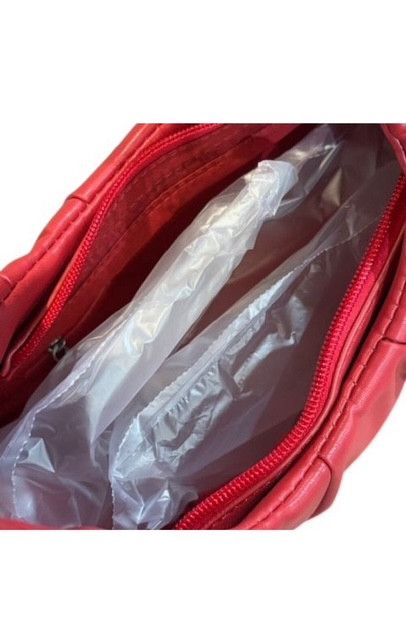 Badgley Mischka Badgley Mischka Vegan Leather Pleats Shoulder Bag Size ONE SIZE - 4 Thumbnail