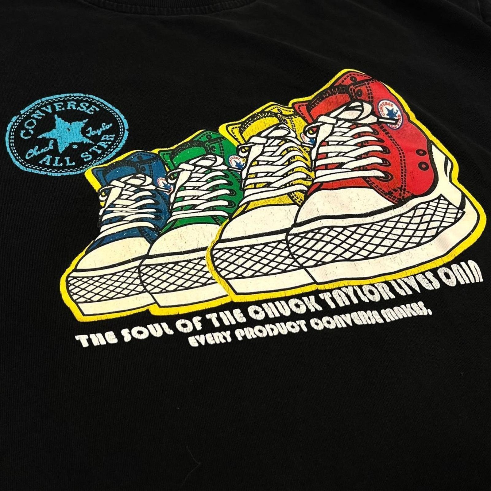 Converse Converse Y2K Rainbow Chuck Taylor All Stars T-Shirt Size US M / EU 48-50 / 2 - 2 Thumbnail