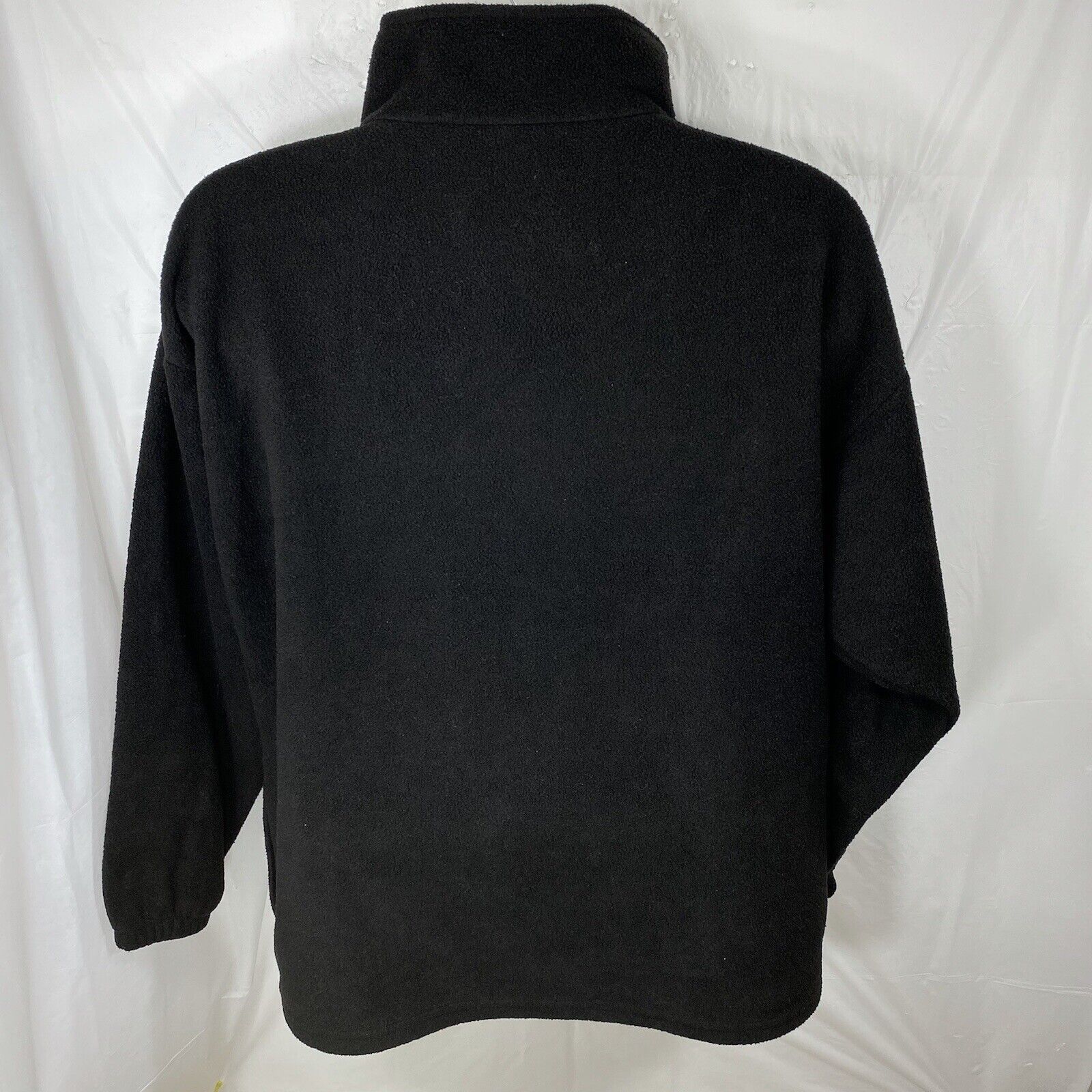 Other Olympics Torch XL Black Fleece Full Zip Sweatshirt USA Made Size XL / US 12-14 / IT 48-50 - 6 Thumbnail