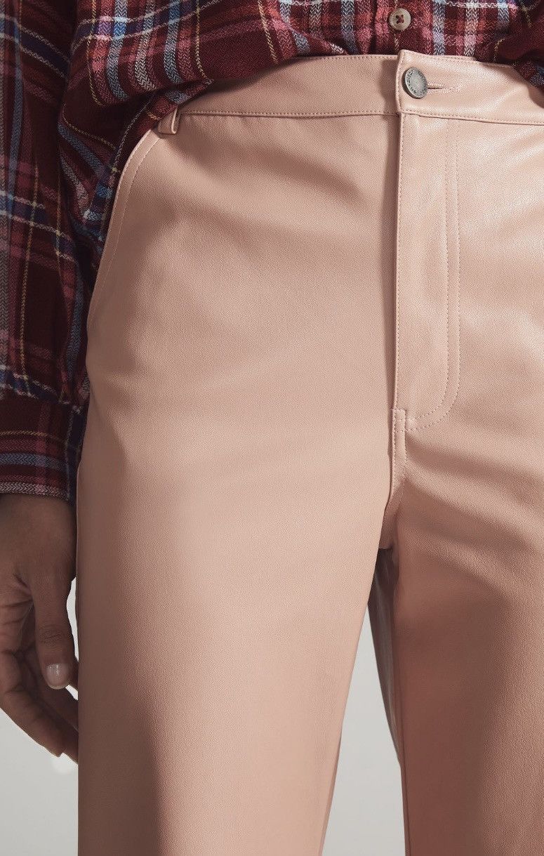 Anthropologie Anthropologie En Saison Lana Faux Leather Trousers, Size XS Size 26" / US 2 / IT 38 - 5 Thumbnail