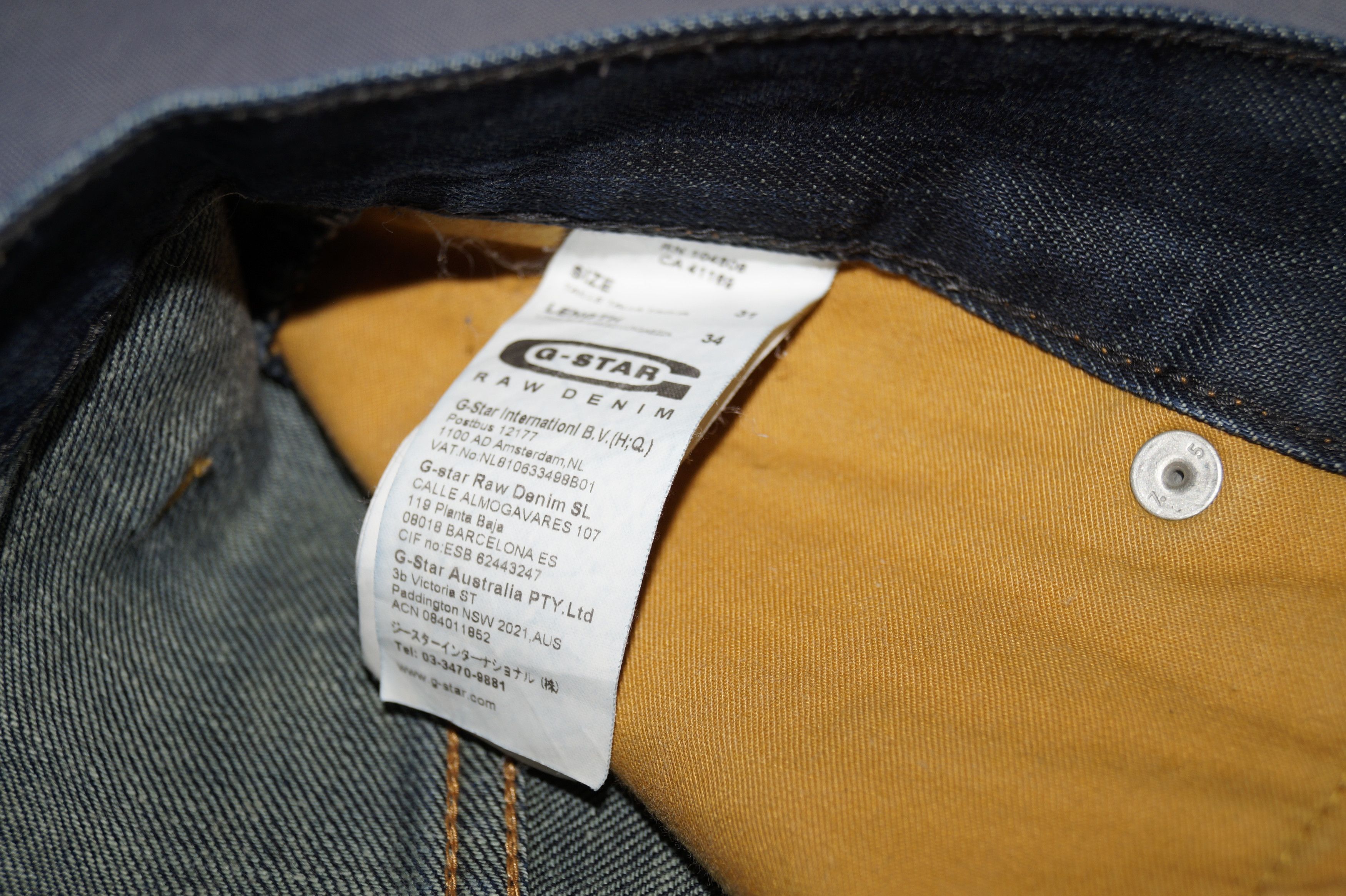 G-Star G-Star × Superb Brand × Street Jeans × 31/34 Size US 31 - 12 Thumbnail