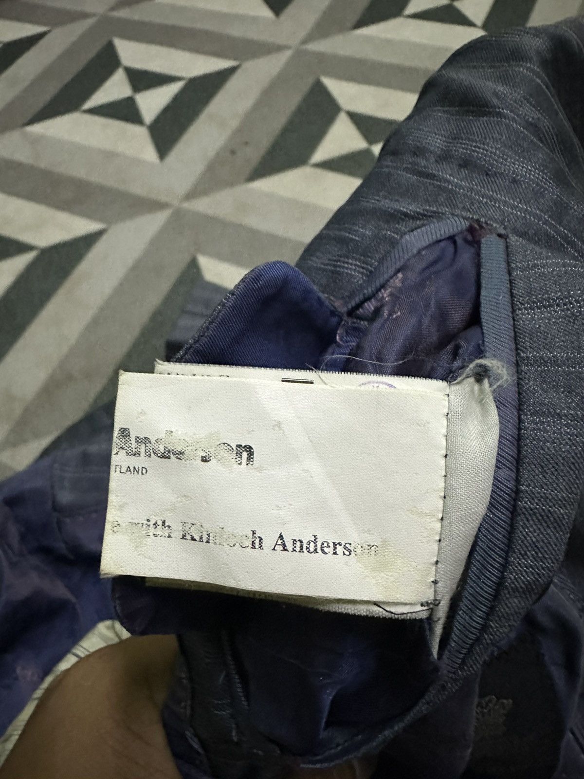 Loro Piana Loro Piana by Kimloch Anderson gray blazer Size 48R - 9 Thumbnail