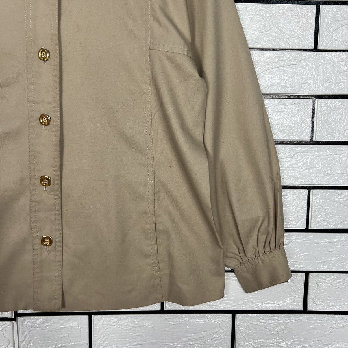 Yves Saint Laurent Vintage 90s YVES SAINT LAUREN Button Shirt Jacket #4049-C184 Size S / US 4 / IT 40 - 6 Thumbnail